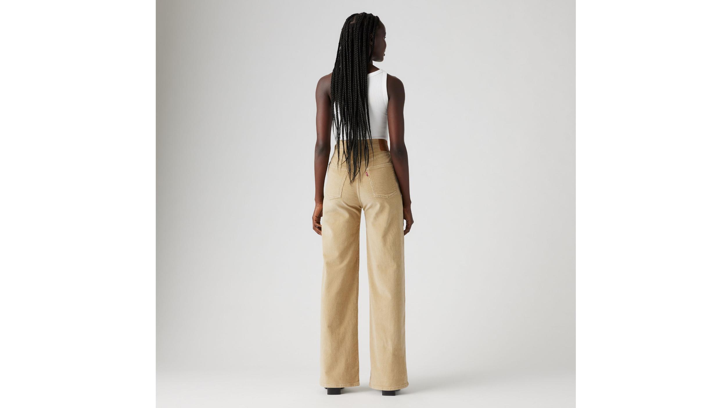 Ribcage Wide Leg Corduroy Women's Jeans Product Image