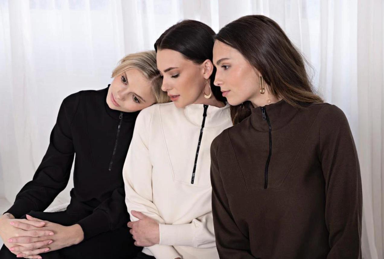 Parni Tneck Sweater With Zipper Product Image