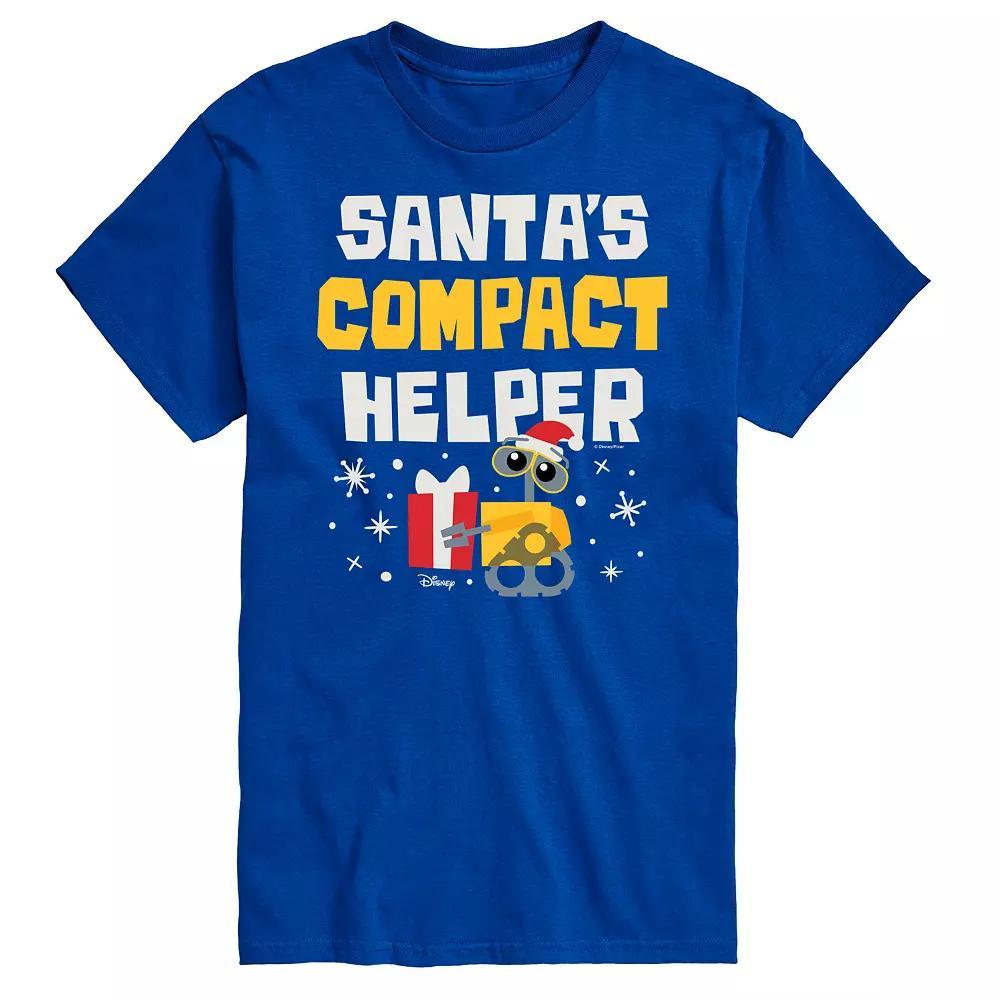 Disney / Pixars WALL-E Mens Santas Compact Helper Graphic Tee Product Image