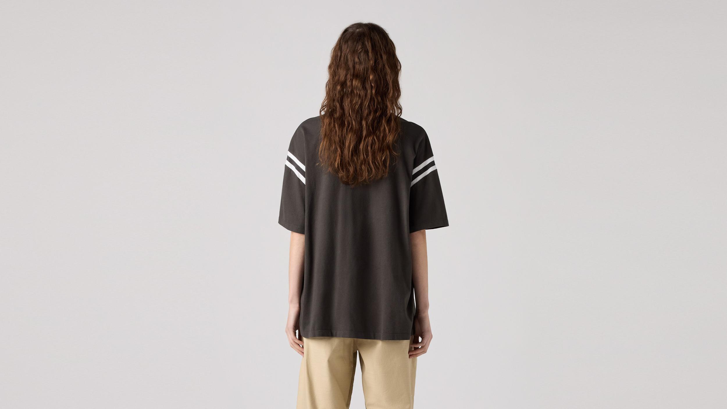 Pieced Graphic Short Stack T-Shirt Product Image