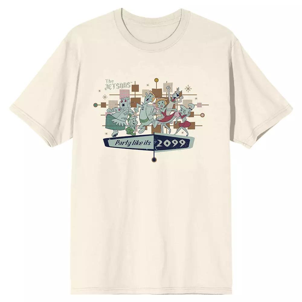 Men's Jetsons Party Like Its 2099 Tee, Size: Large, White Product Image