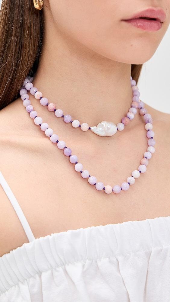 Maison Irem Necklace Violet | Shopbop Product Image