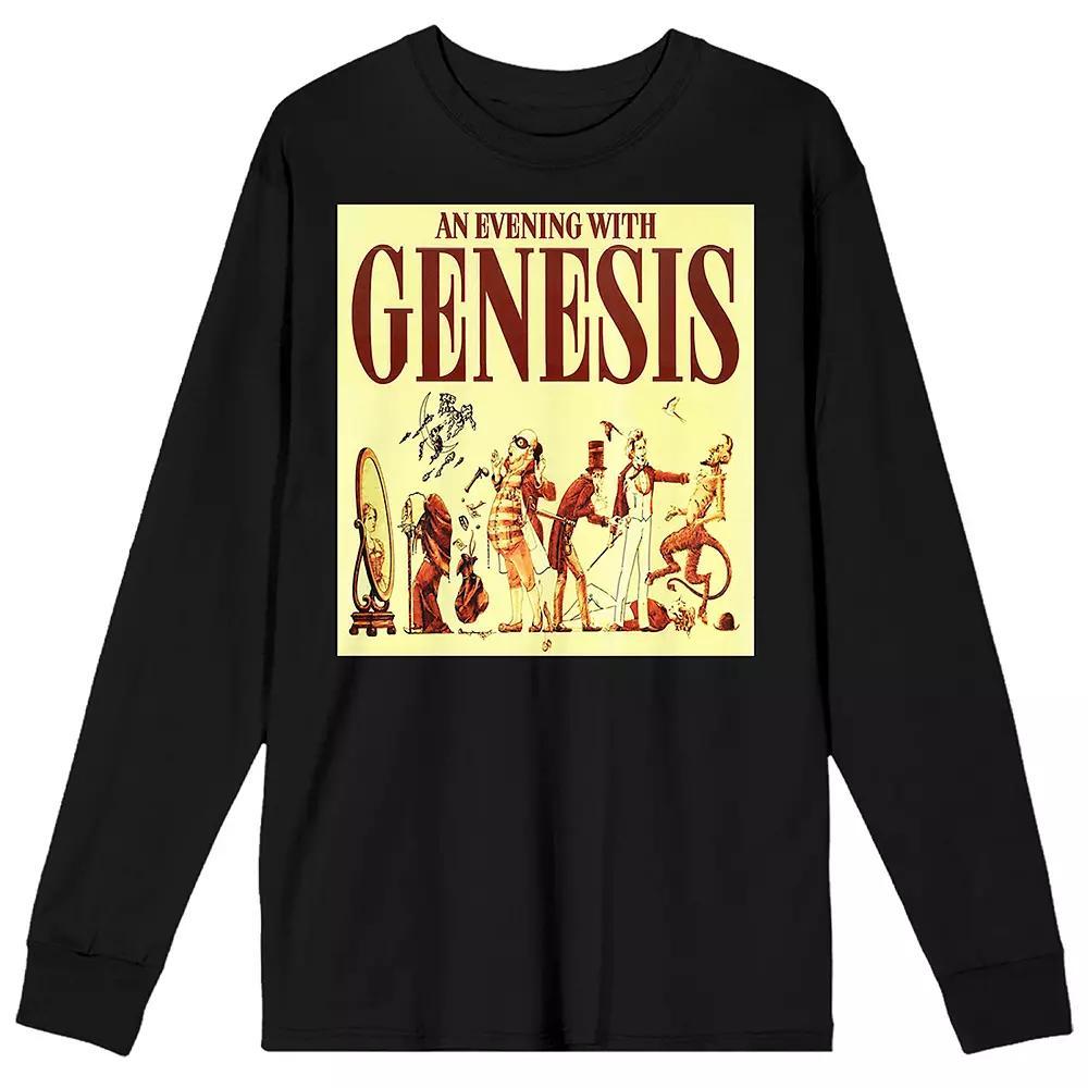 Men's An Evening With Genesis Belkin Productions Long Sleeve Tee, Size: Small, Black Product Image