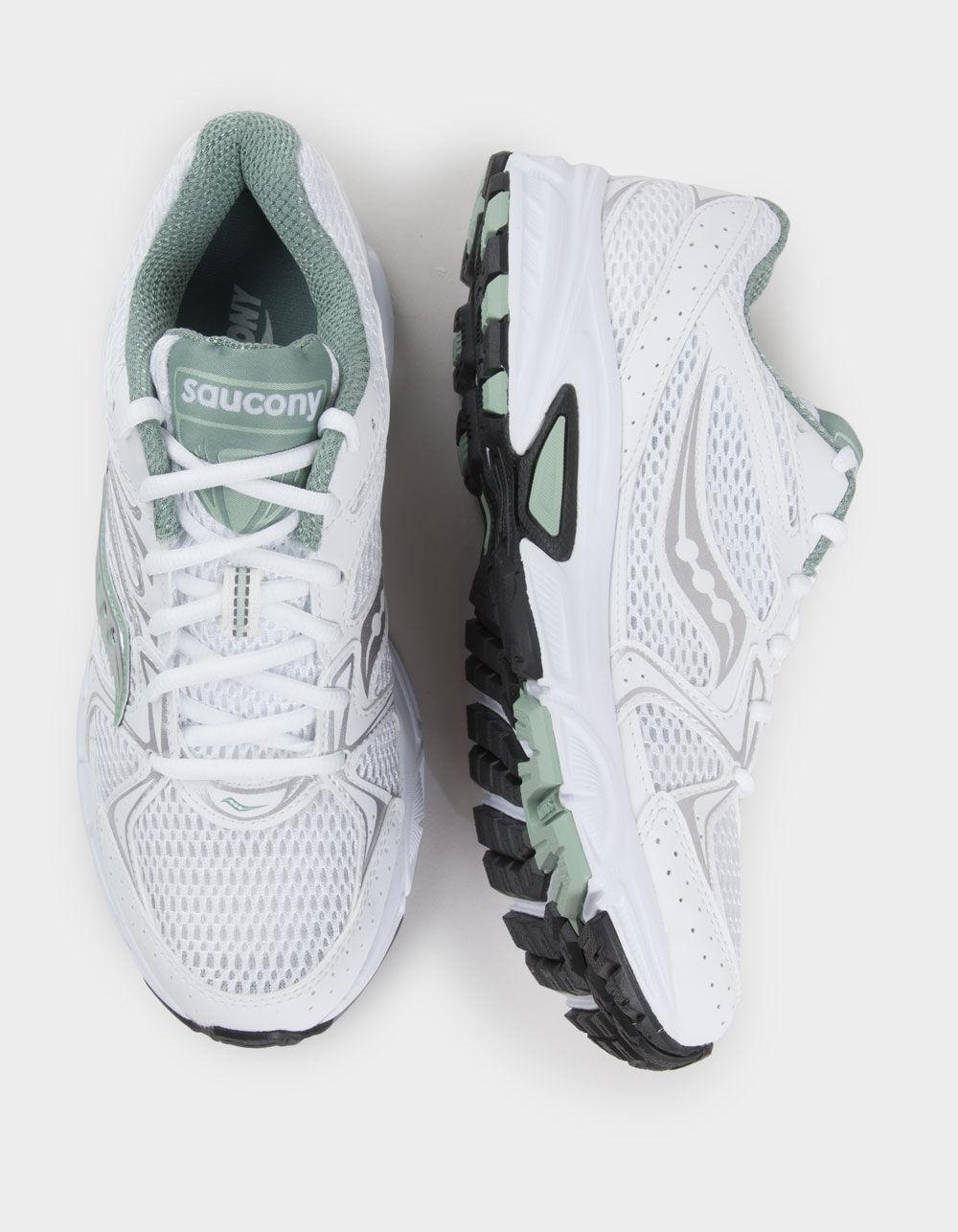 SAUCONY Ride Millennium Womens Shoes - WHT/GREEN Product Image