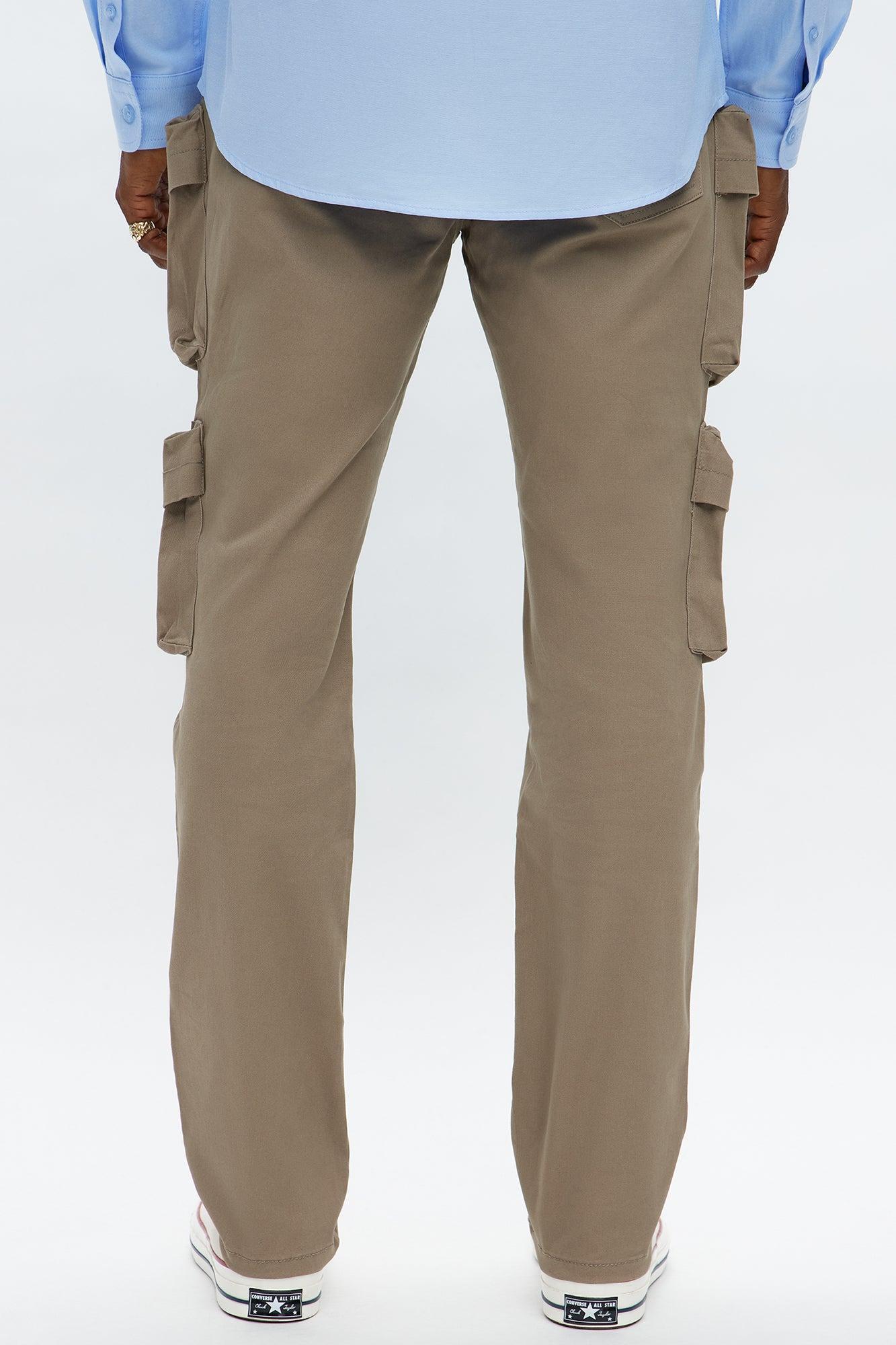 Slim My Kind Of Cargo Pants - Taupe Product Image