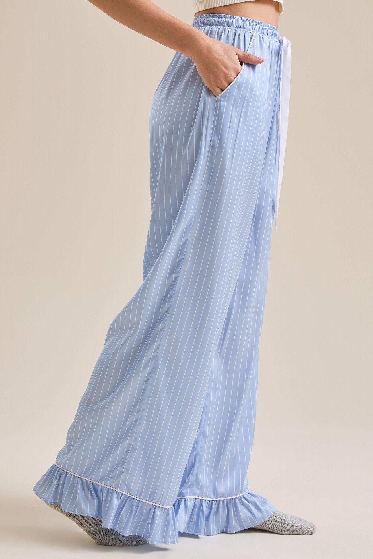 Lilly Satin Lounge Pant Product Image