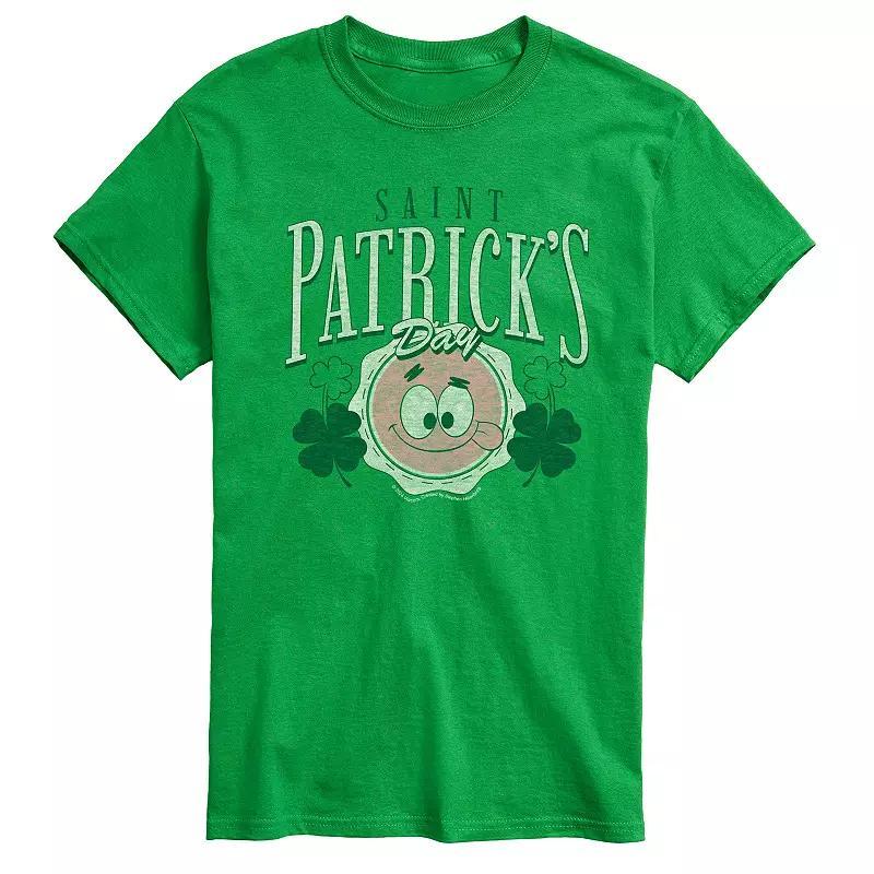 Big & Tall SpongeBob SquarePants St. Patricks Day Graphic Tee, Mens Product Image