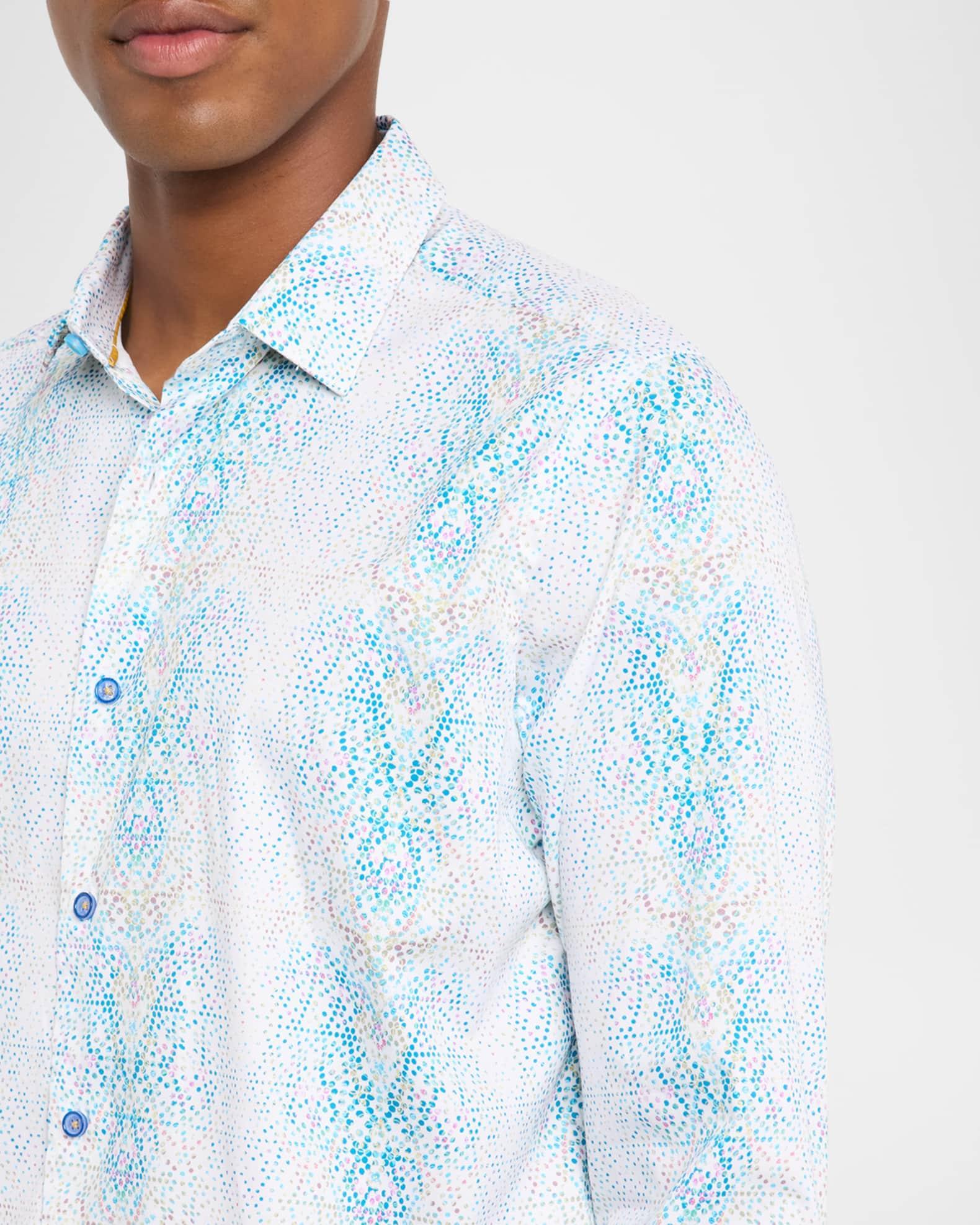 Men's Fuerteventura Cotton-Stretch Sport Shirt Product Image