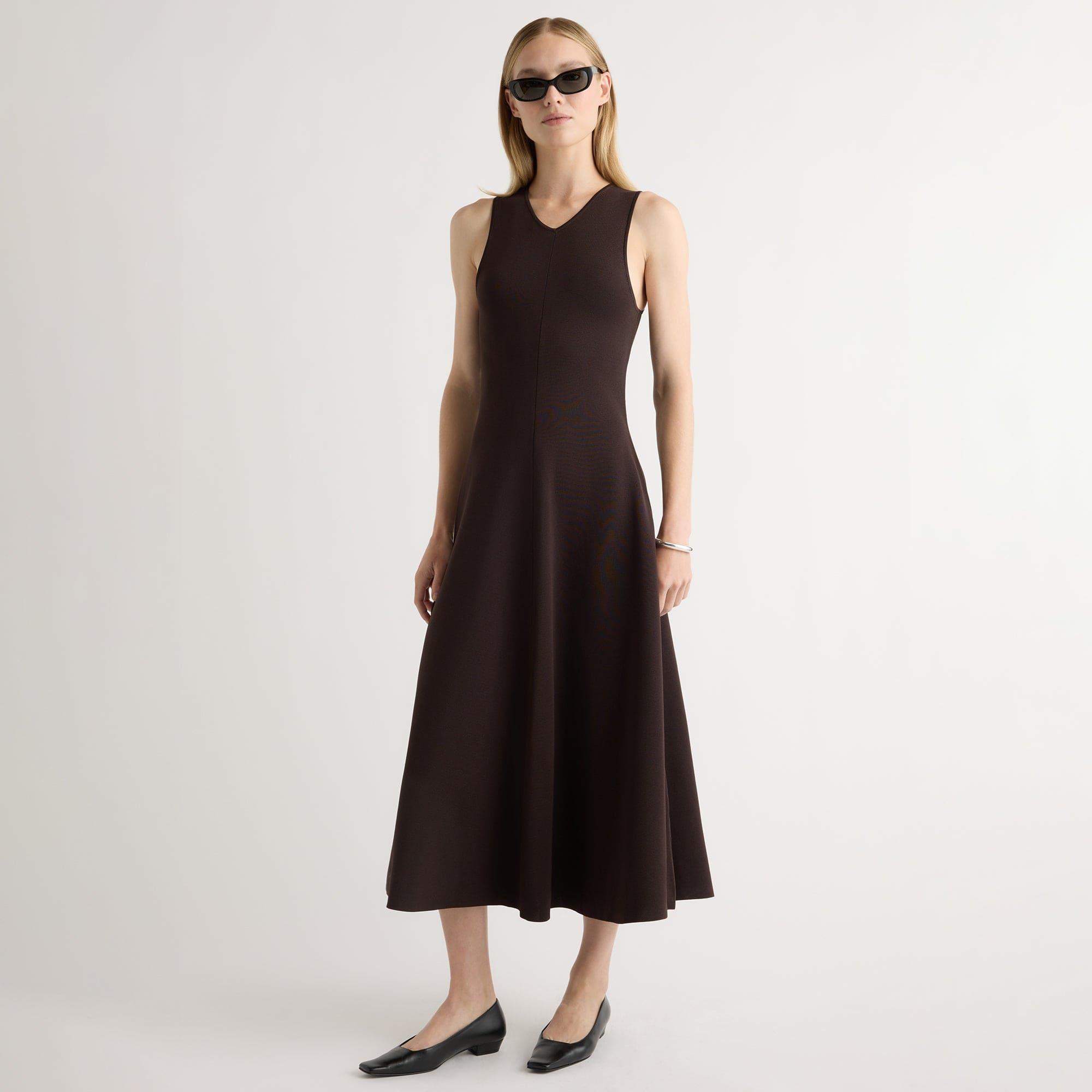 Enya Cinch-Waist Knit Dress Product Image