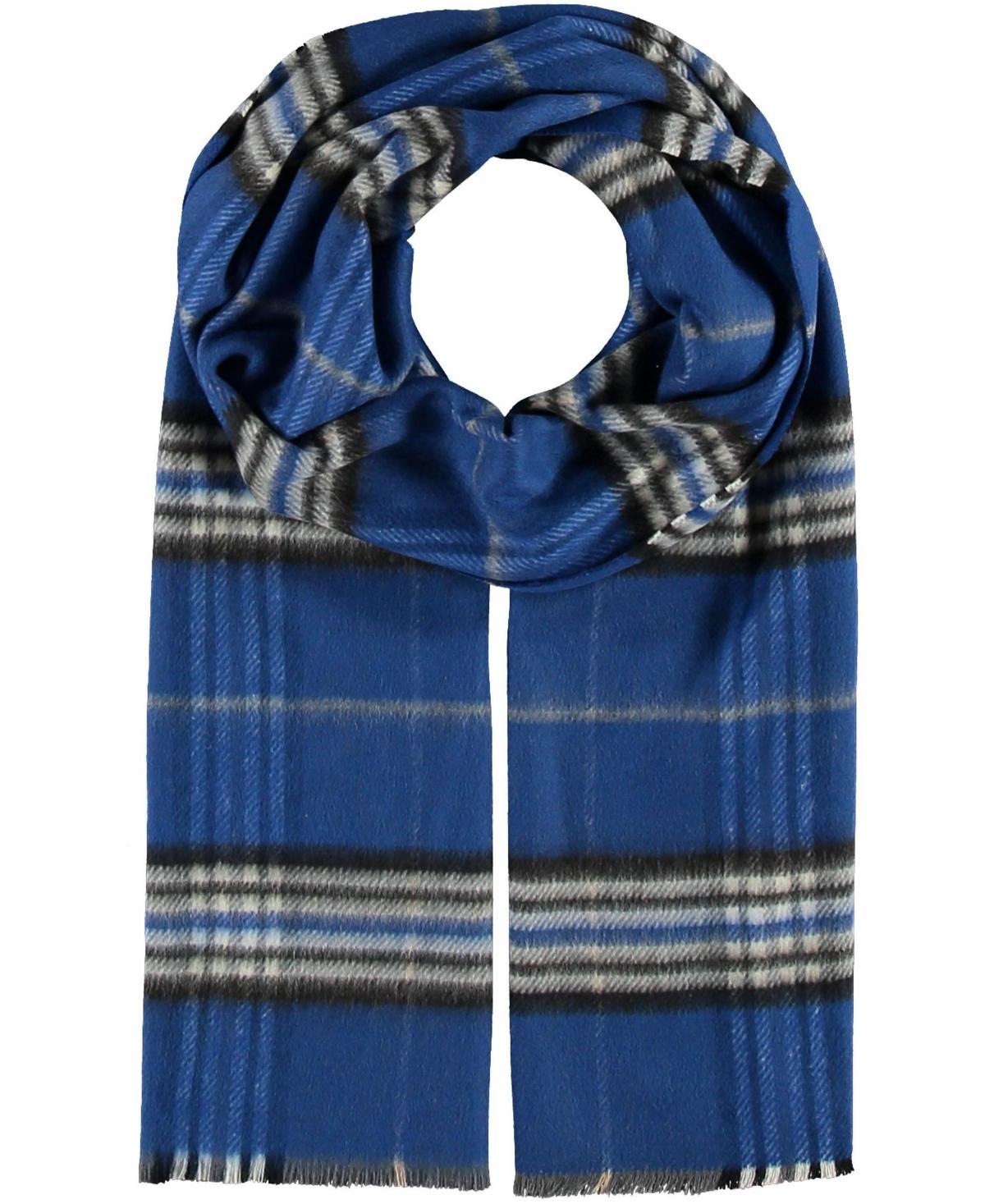 V. Fraas Mens Cashmink Classic Plaid Muffler Product Image