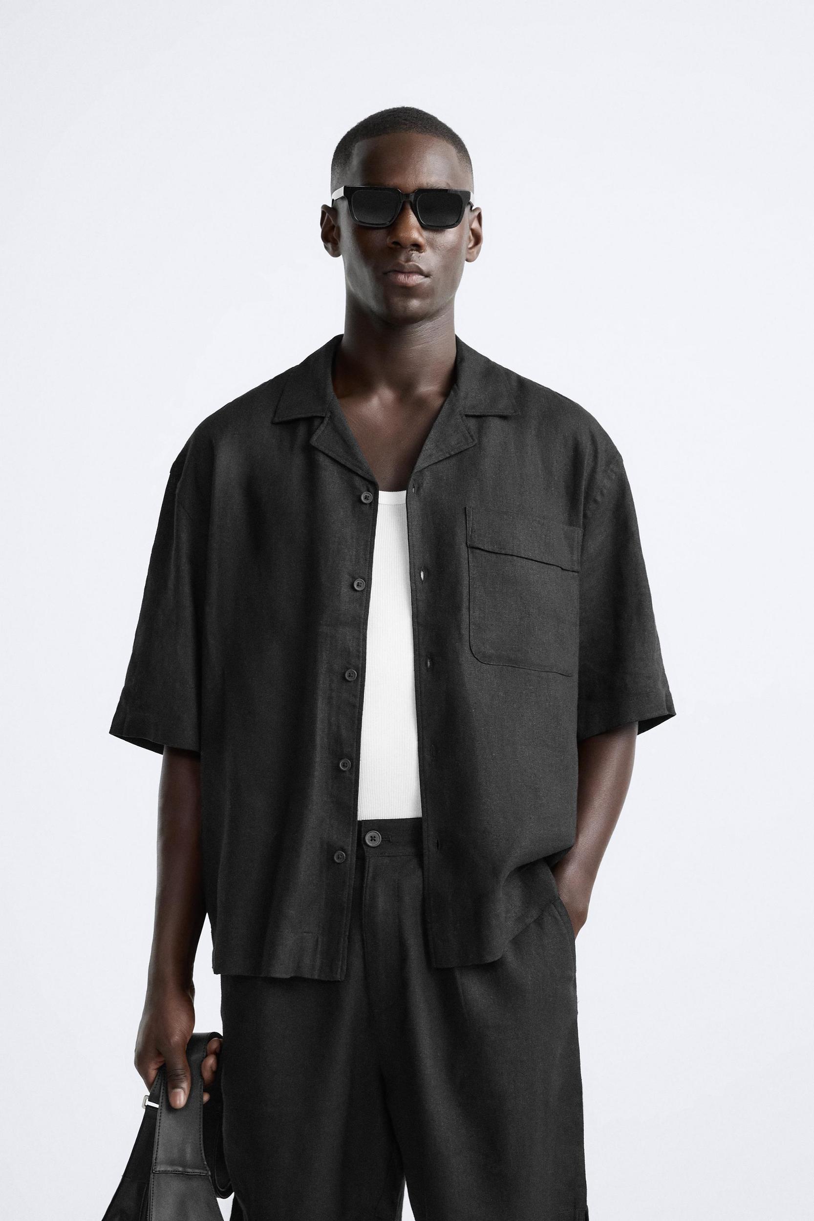 LINEN - VISCOSE SHIRT Product Image