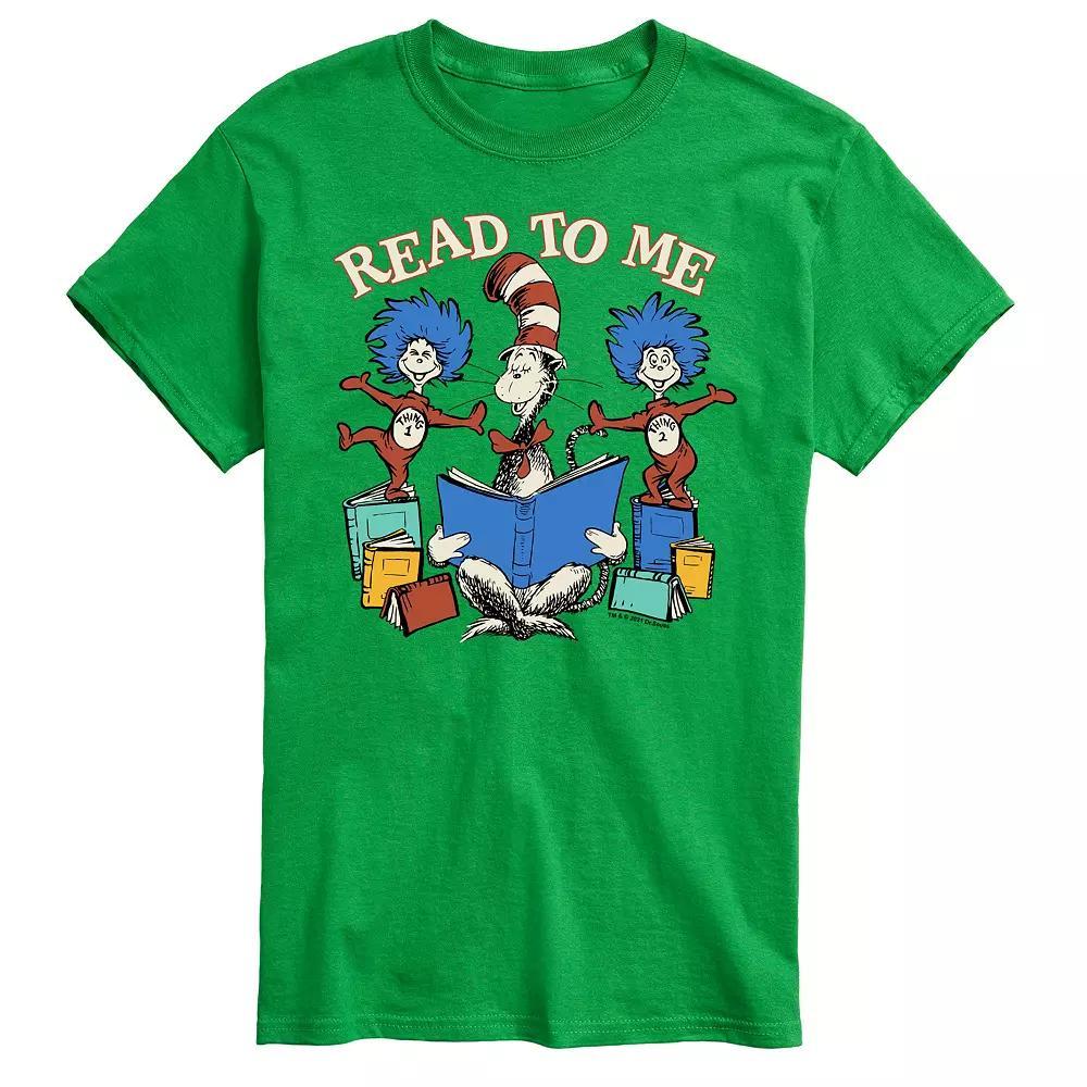 Big & Tall Dr Seuss Read To Me Tee, Mens Product Image