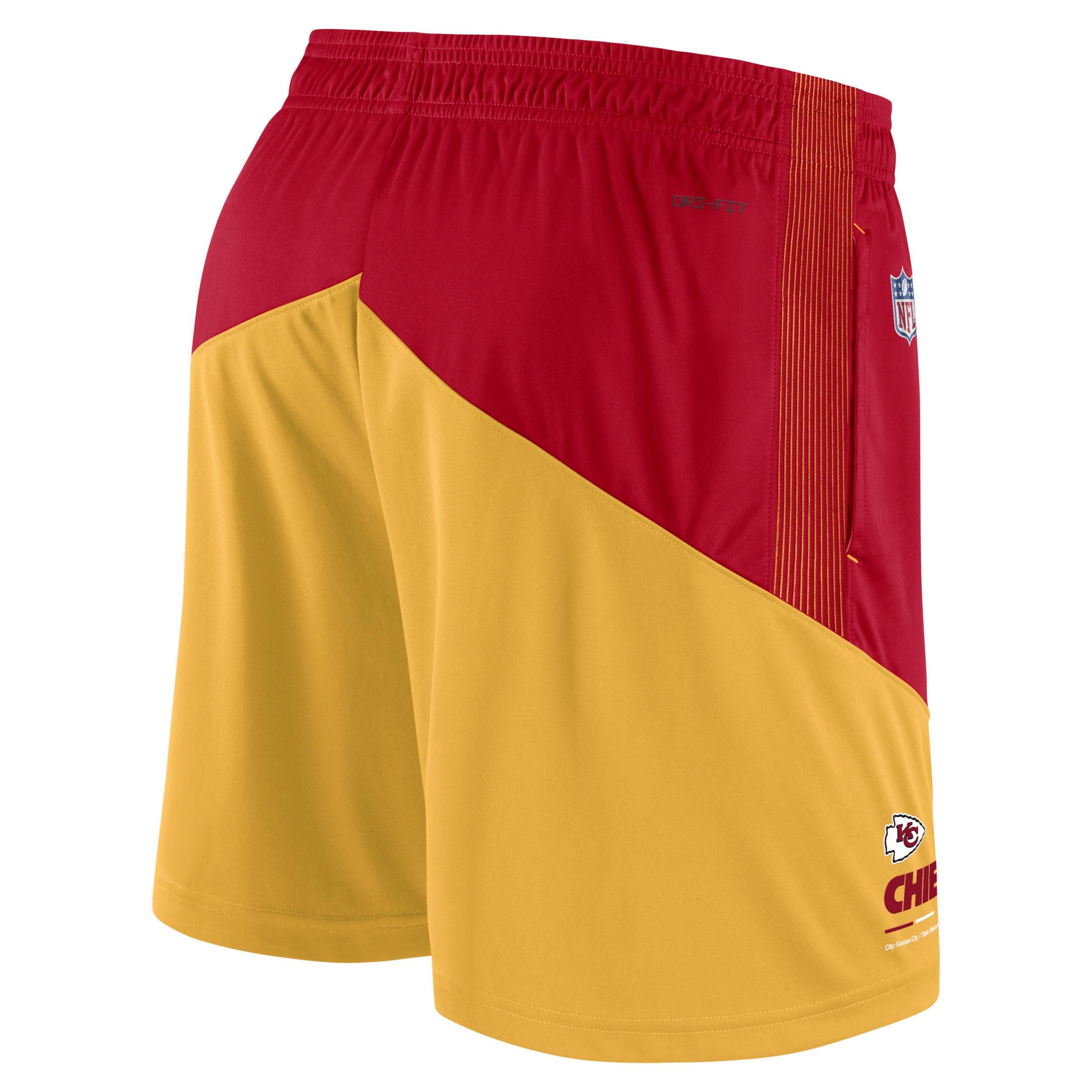 Mens Nike Red Kansas City Chiefs Primary Lockup Performance Shorts - Red Product Image
