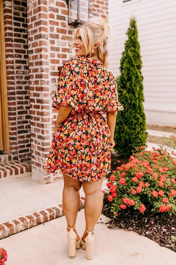 Statement Maker Floral Romper in Black Curves Product Image