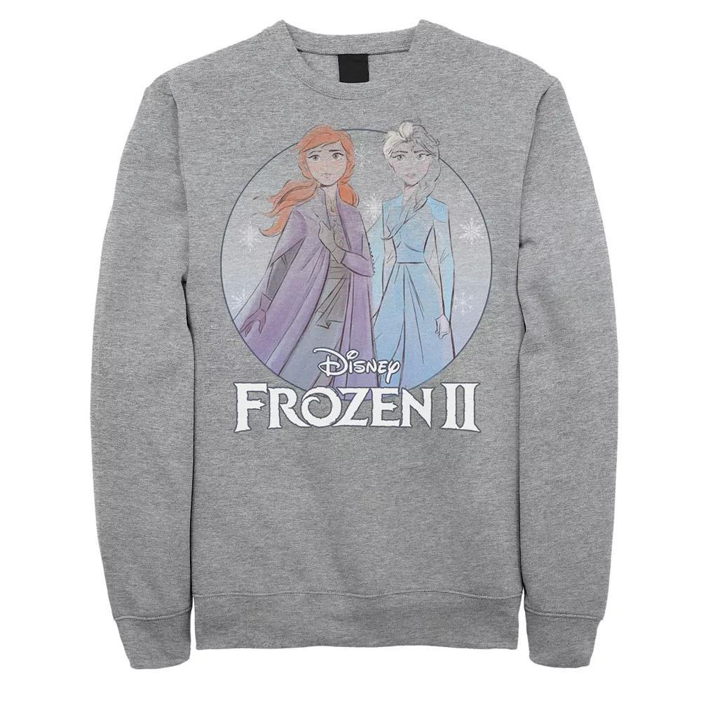 Disney's Frozen II Men's Sweatshirt, Size: XL, Athletic Grey Product Image