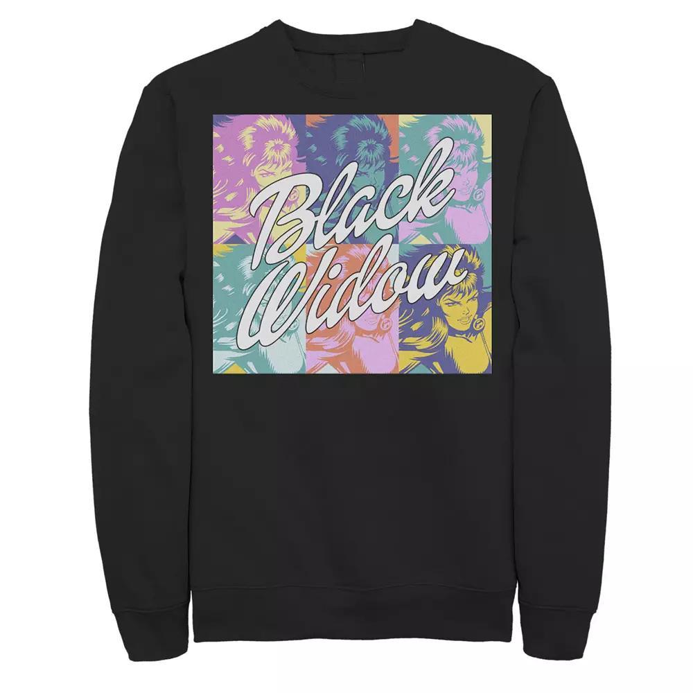 Men's Marvel Black Widow Pop Sweatshirt, Size: XL Product Image