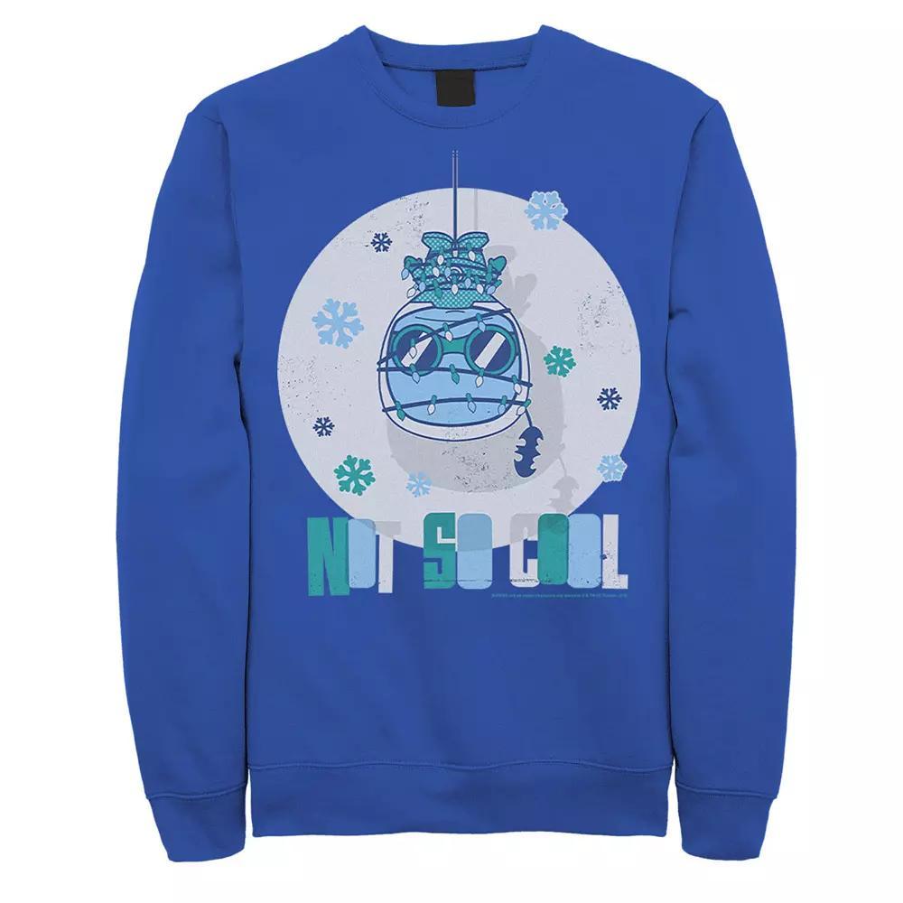 Men's DC Comics Mr. Freeze Not So Cool Christmas Sweatshirt, Size: XXL, Royal Product Image