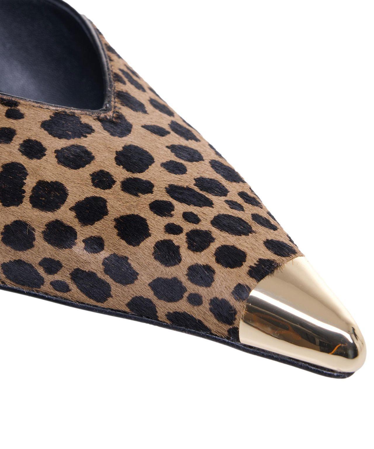 Sabot with animal print 'Kasia' Product Image