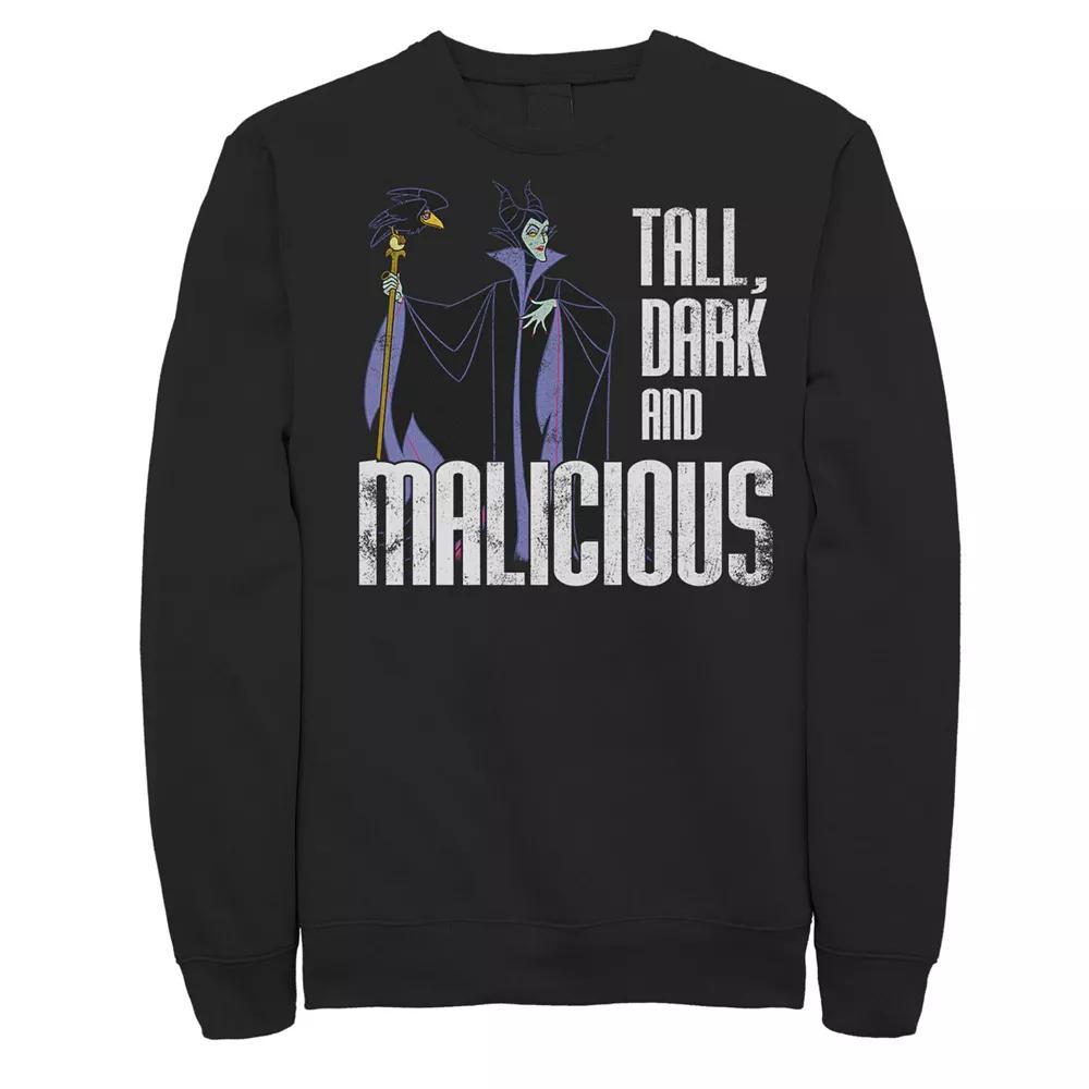 Mens Disneys Sleeping Beauty Maleficent Tall Dark And Malicious Fleece Product Image