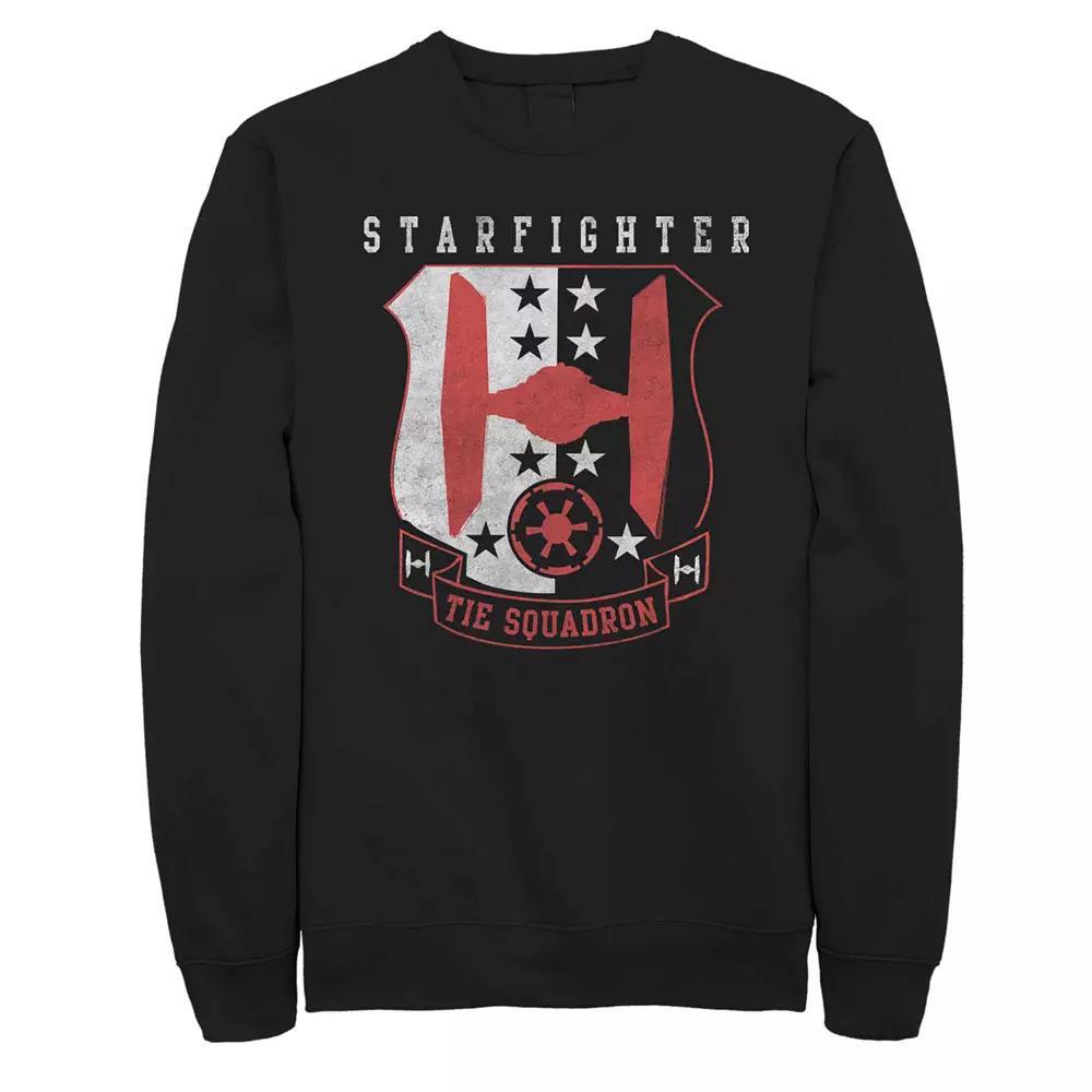 Men's Star Wars Tie Fighter Squadron Fleece Sweater, Size: XXL, Black Product Image