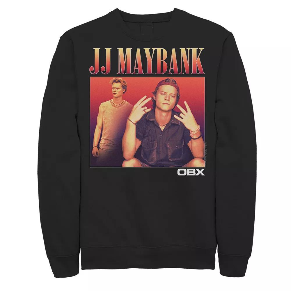 Men's Outer Banks JJ Maybank Portrait Sweatshirt, Size: Medium, Black Product Image
