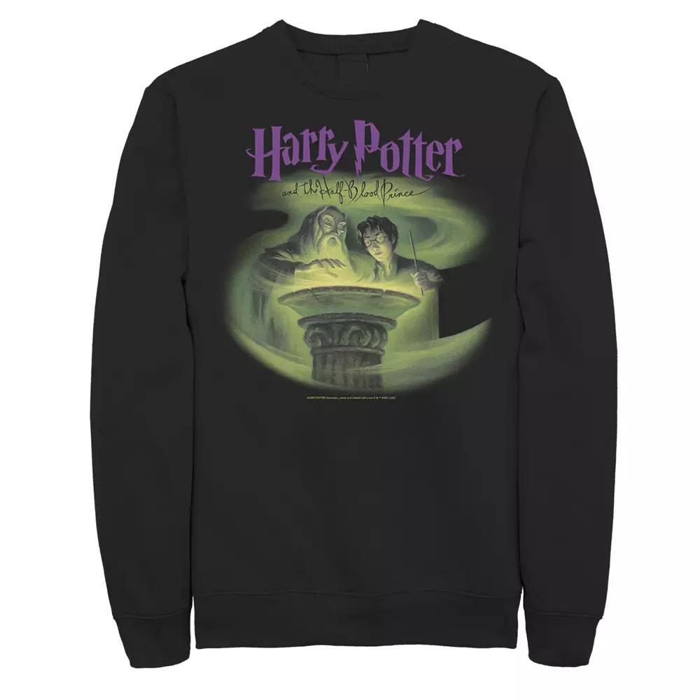 Men's Harry Potter Prince Cover Poster Sweatshirt, Size: Small, Black Product Image