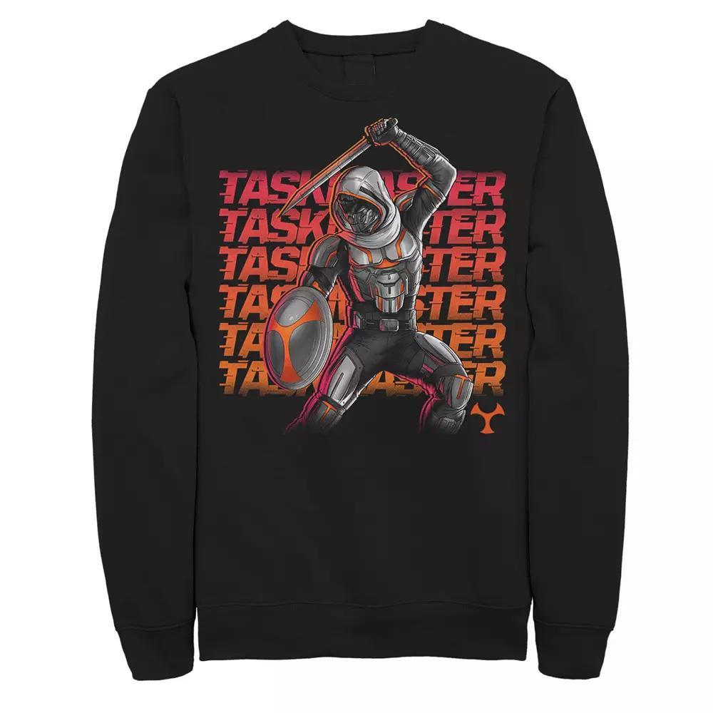 Men's Star Wars The Mandalorian Child Light C1 Graphic Fleece Sweatshirt, Size: Small, Black Product Image