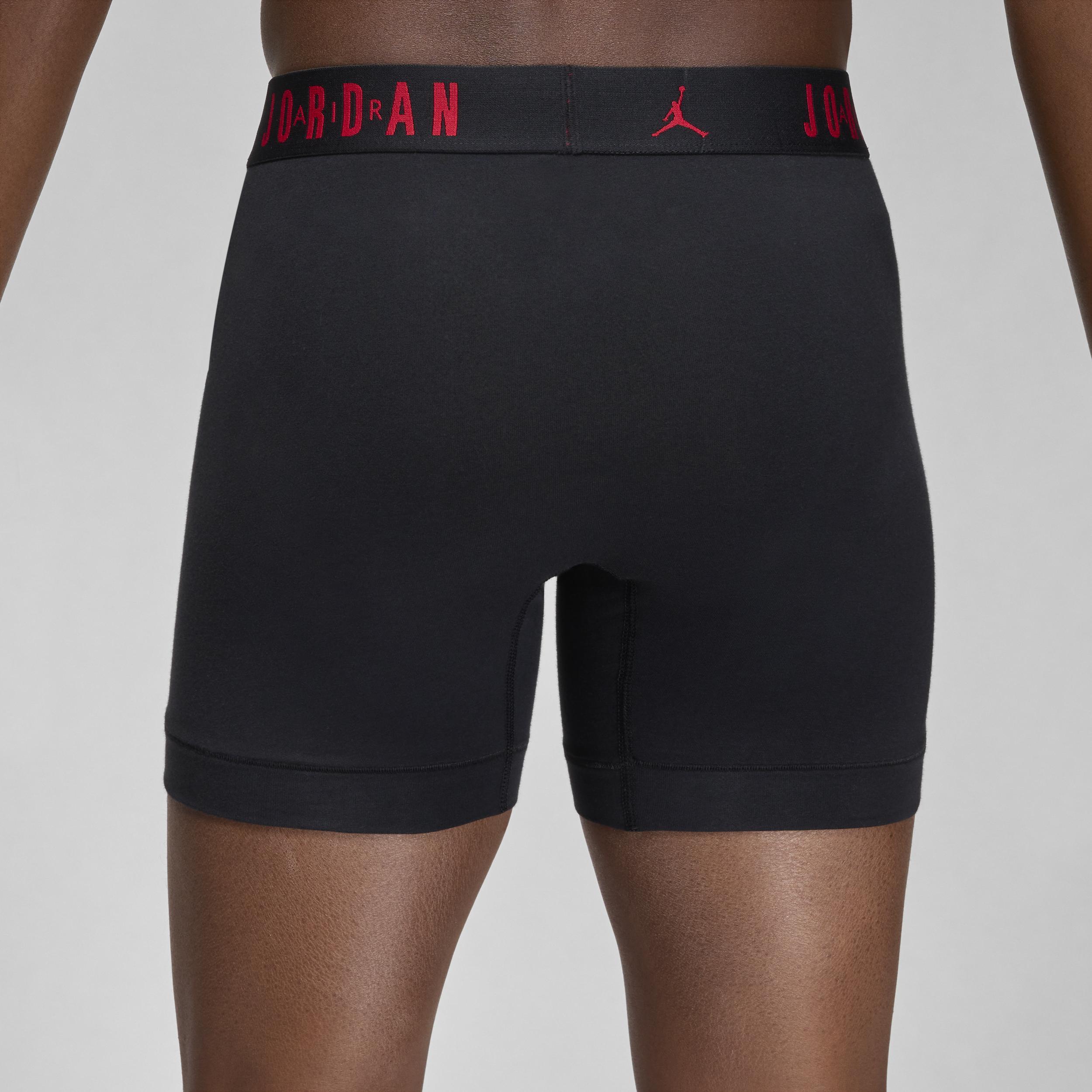 Men's Jordan Flight Cotton Core Boxer Briefs (3-Pack) Product Image