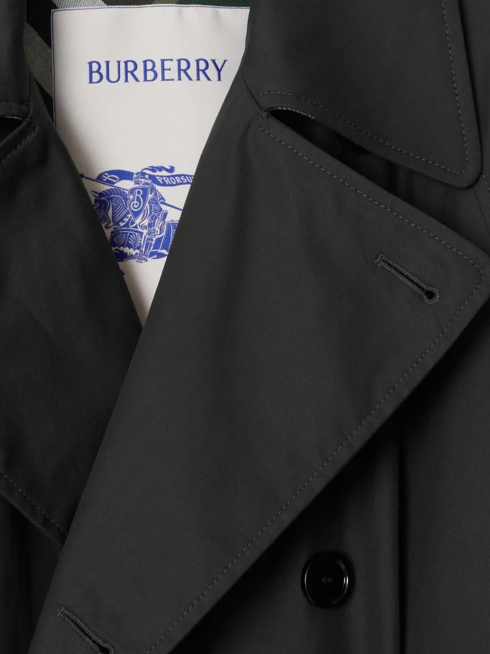 belted long trench coat Product Image