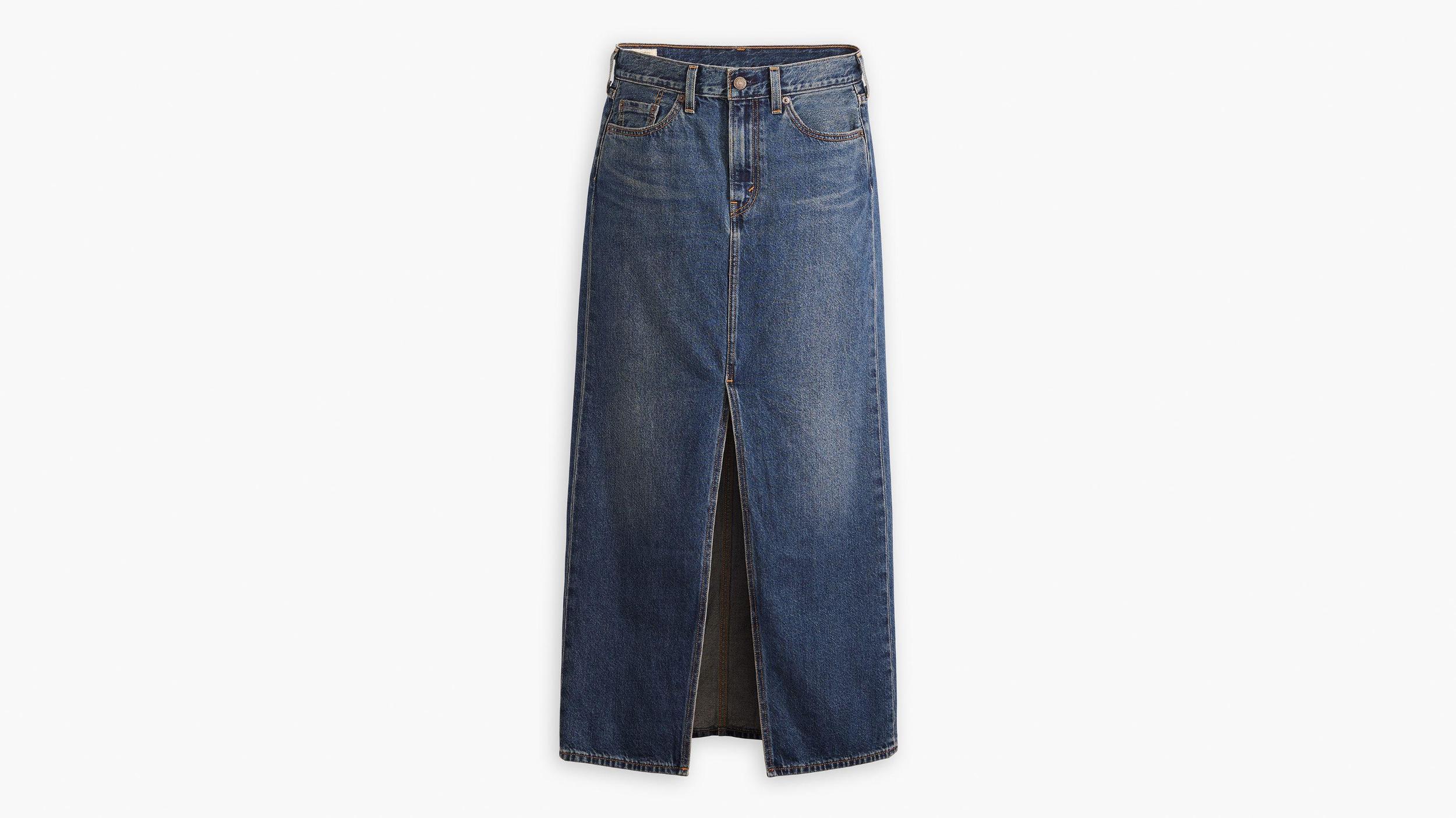 Ankle Column Corduroy Skirt Product Image