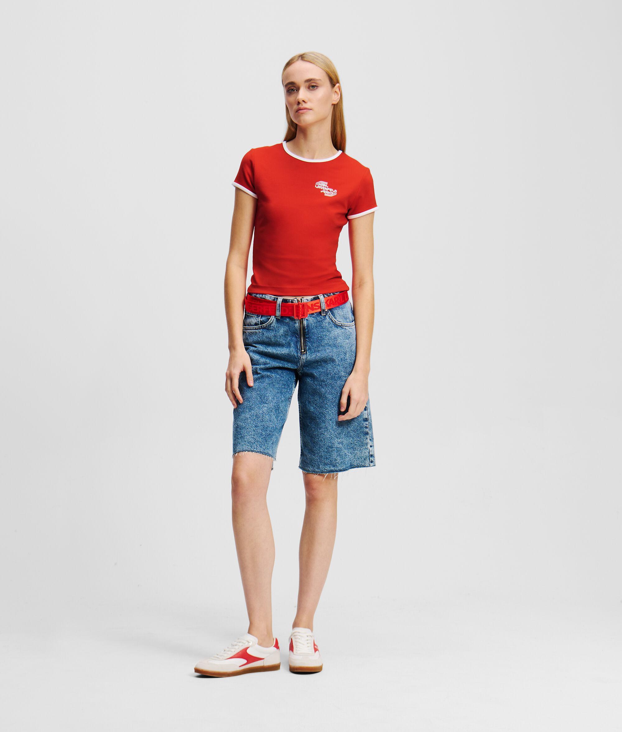 CAP-SLEEVE T-SHIRT Product Image