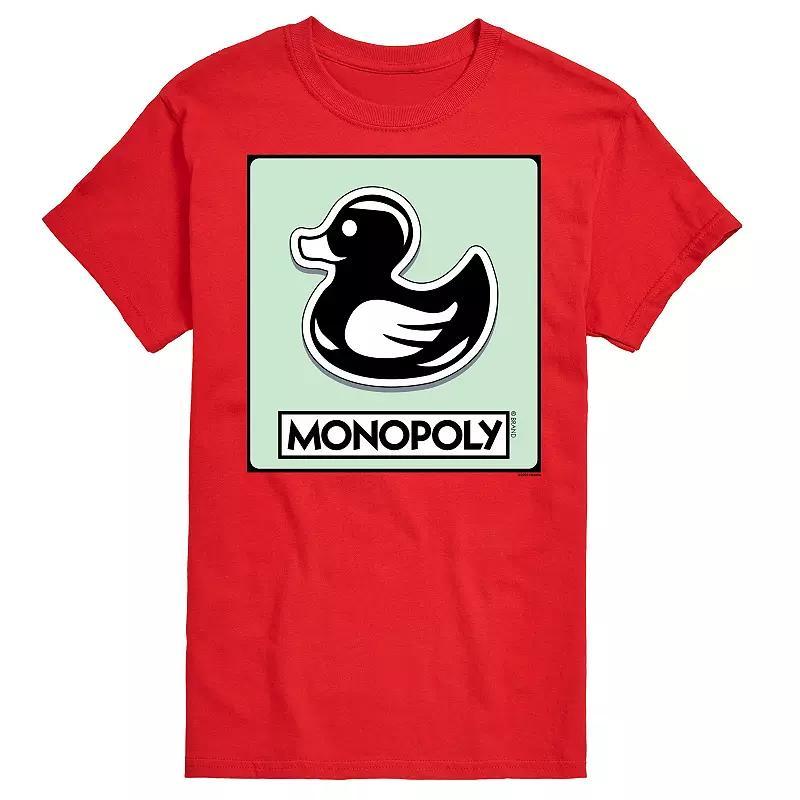 Mens Monopoly Duck Token Graphic Tee Product Image