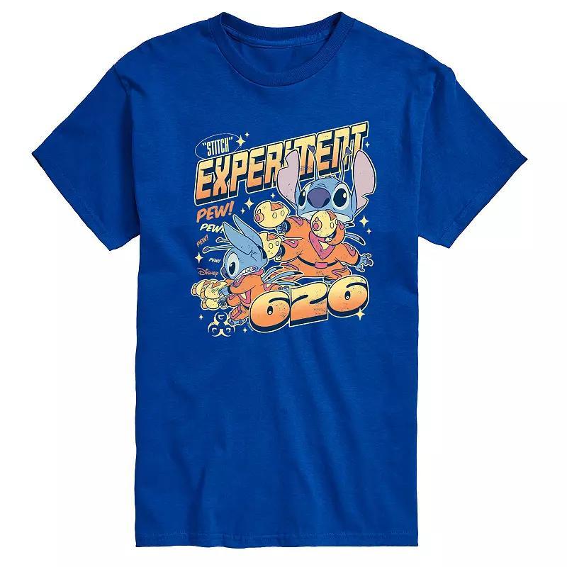 Disney's Lilo & Stitch Men's Experiment 626 Graphic Tee, Size: XL, Grey Gray Product Image