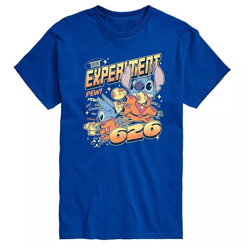 Disney's Lilo & Stitch Men's Experiment 626 Graphic Tee, Size: XL, Grey Gray Product Image