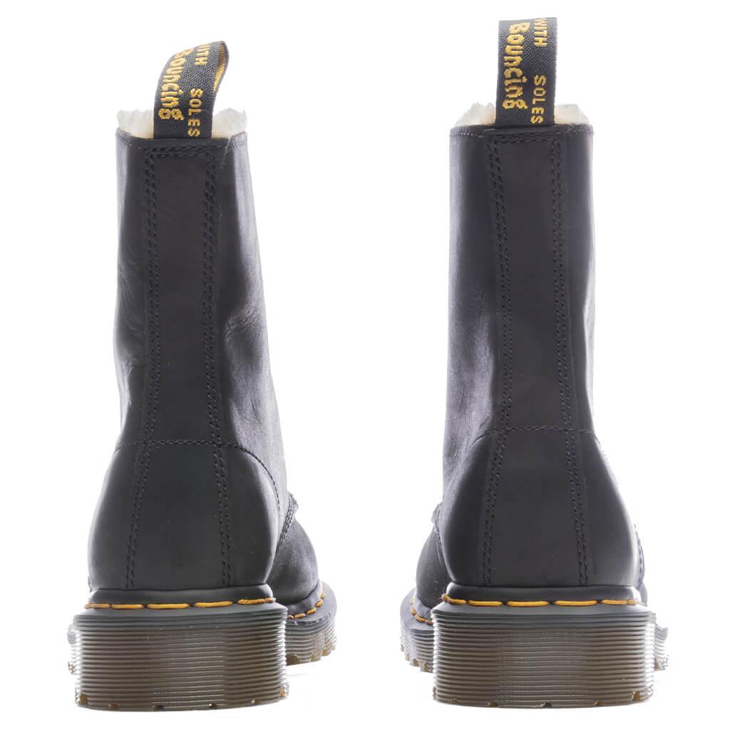Women’s 1460 Faux Fur Lined Lace Up Boots - Black Female Product Image