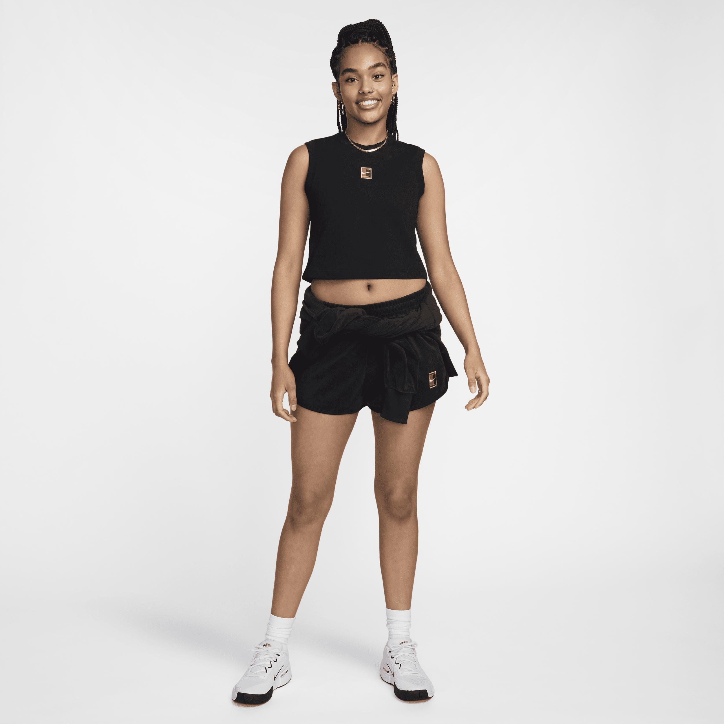 NikeCourt Heritage Women's Cropped Tennis Tank Top Product Image