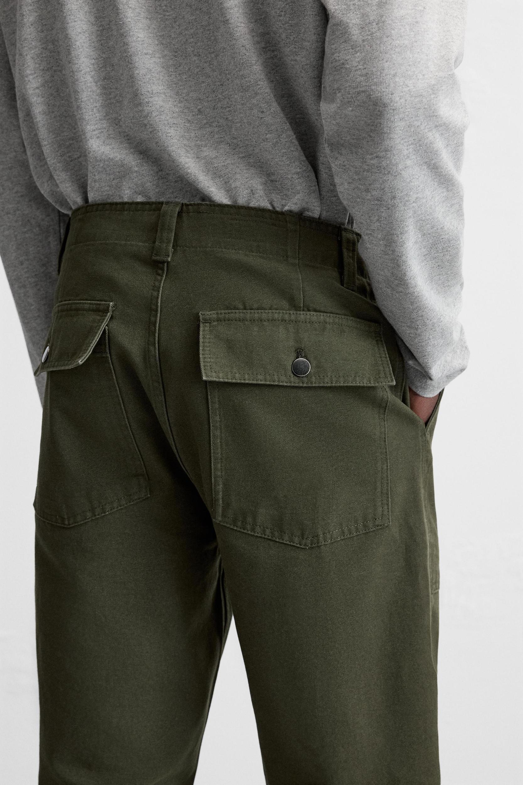 STRAIGHT FIT PATCHES PANTS Product Image