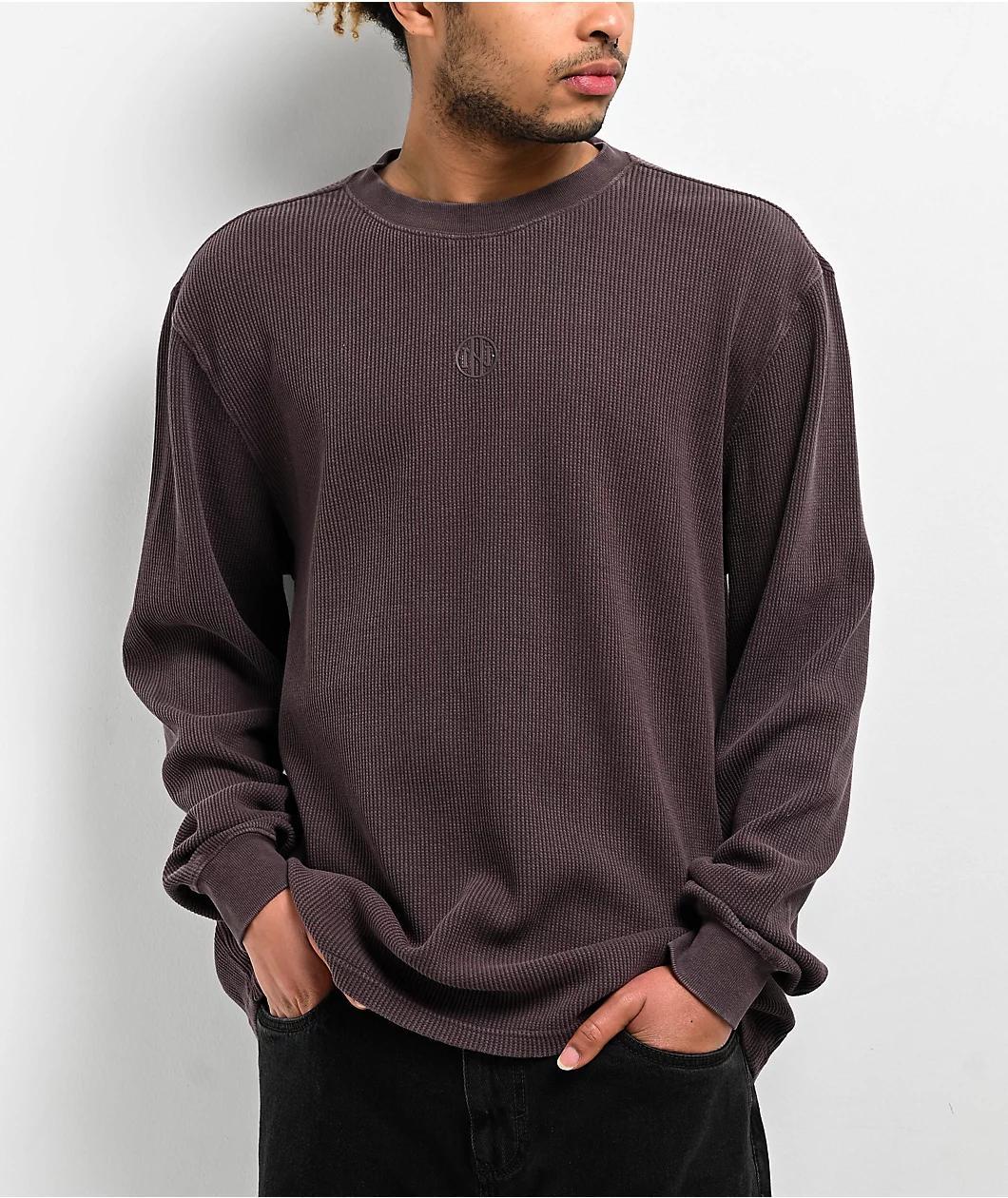 Ninth Hall Fundamentals Java Boxy Thermal Long Sleeve T-Shirt Product Image
