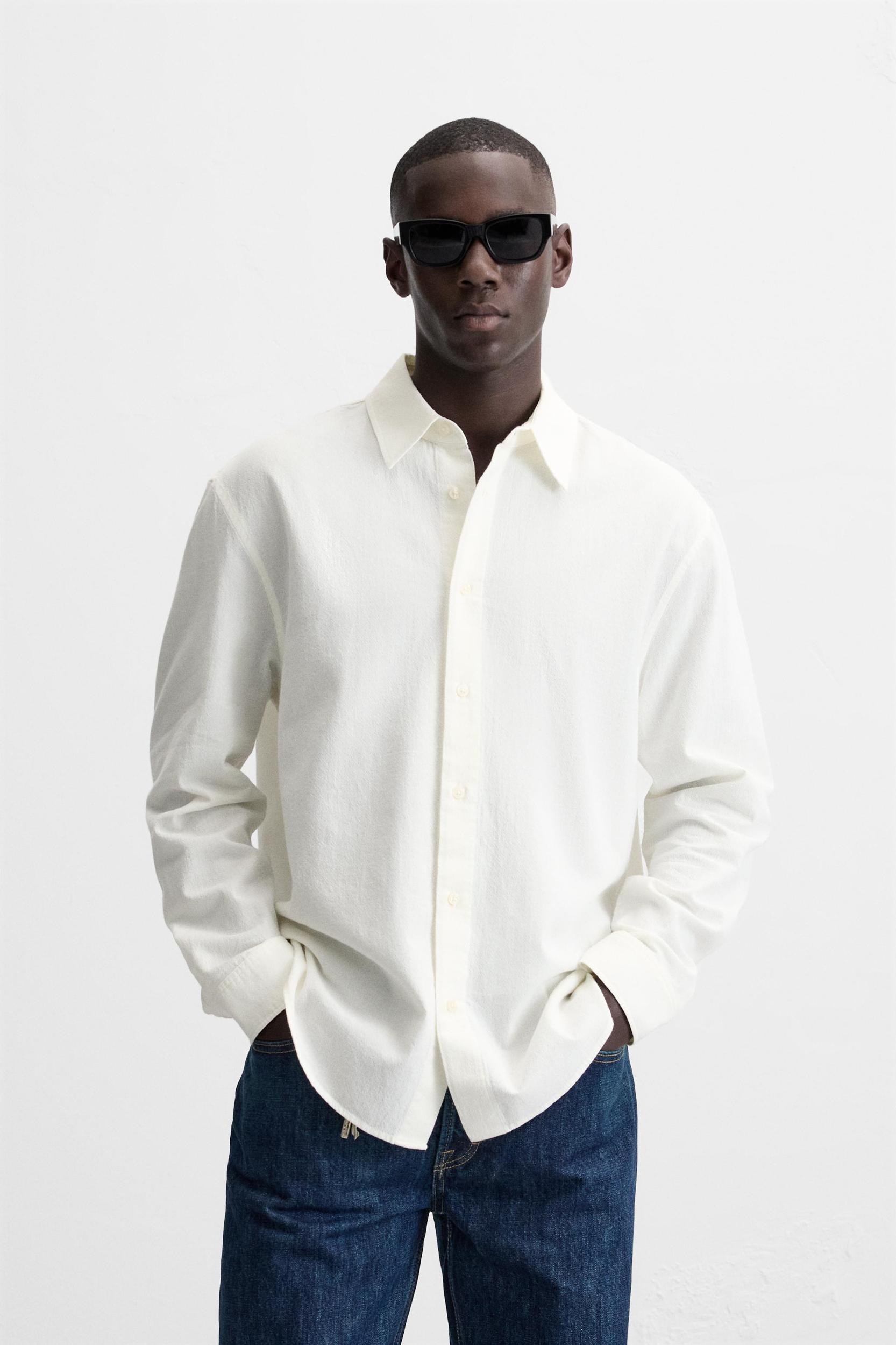 TEXTURED JACQUARD SHIRT Product Image