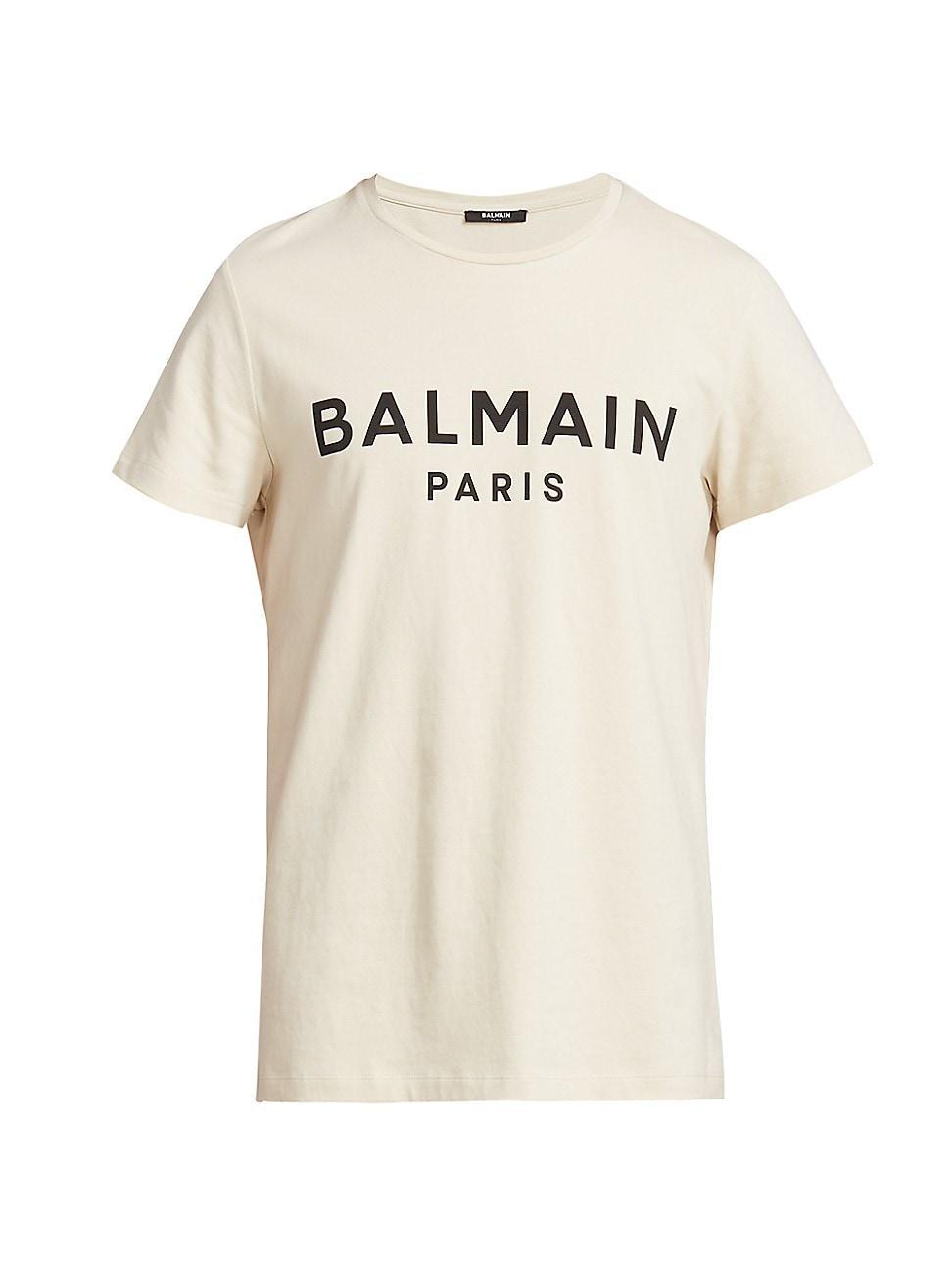 Mens Logo Printed Crewneck T-Shirt Product Image