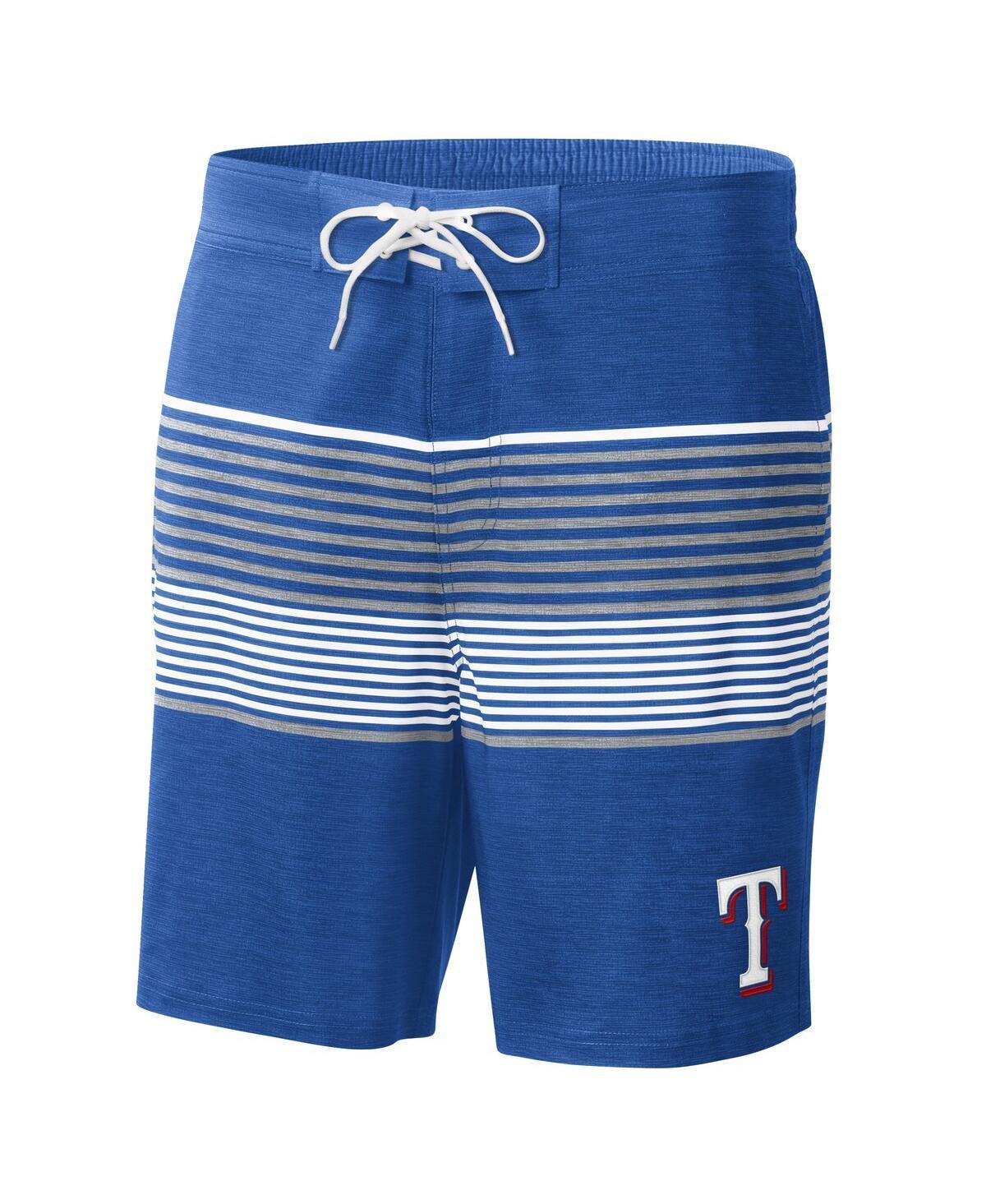 Mens G-III Sports by Carl Banks Royal Texas Rangers Coastline Volley Swim Shorts Product Image