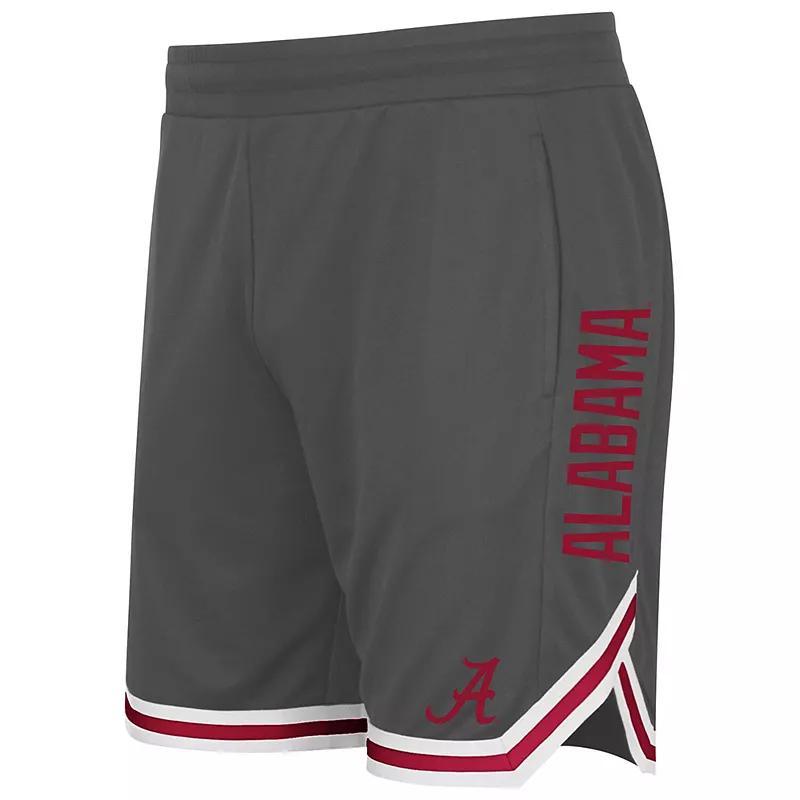 Mens Colosseum Charcoal Clemson Tigers Continuity Shorts Product Image