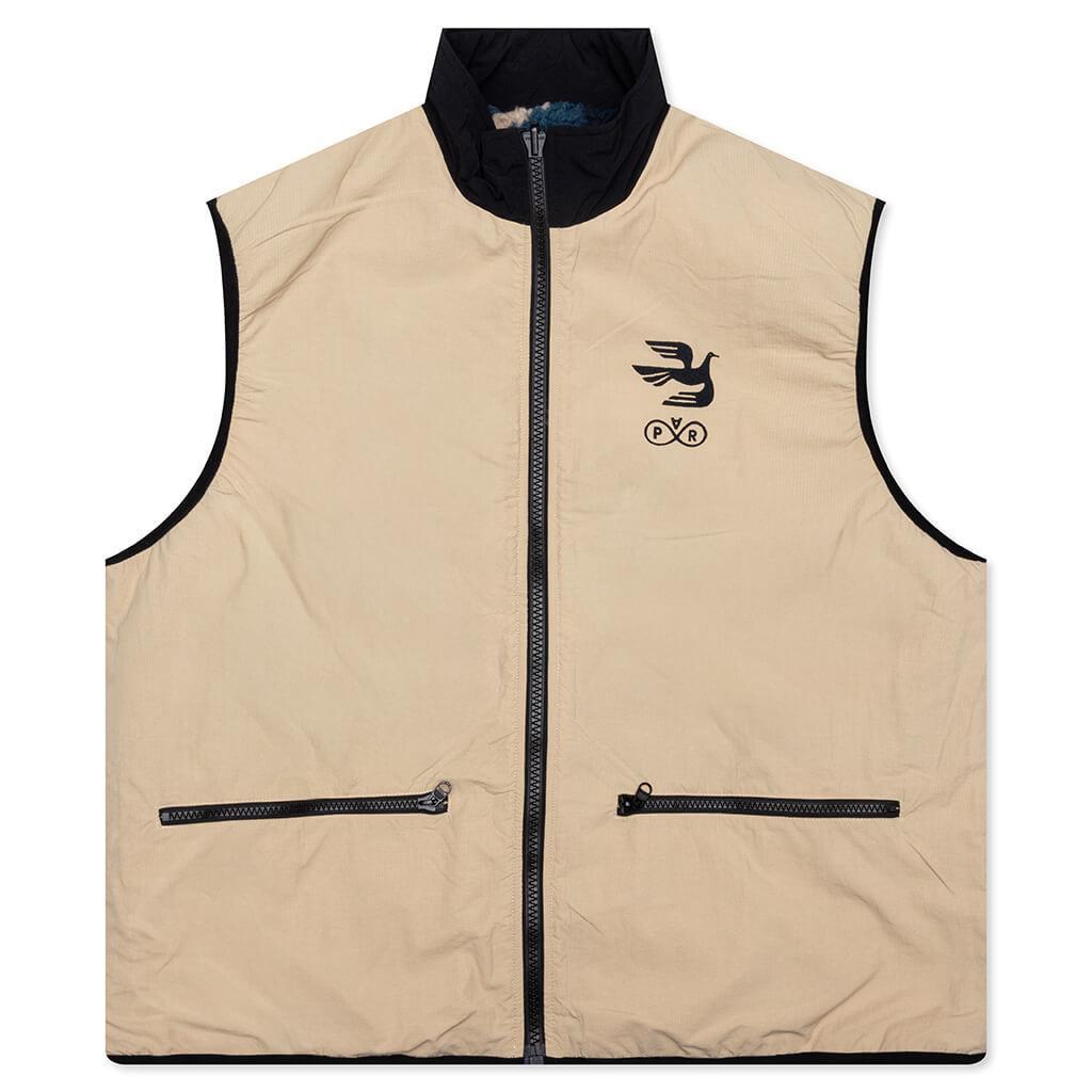 Infinite Bird Reversible Vest - Navy Blue Male Product Image