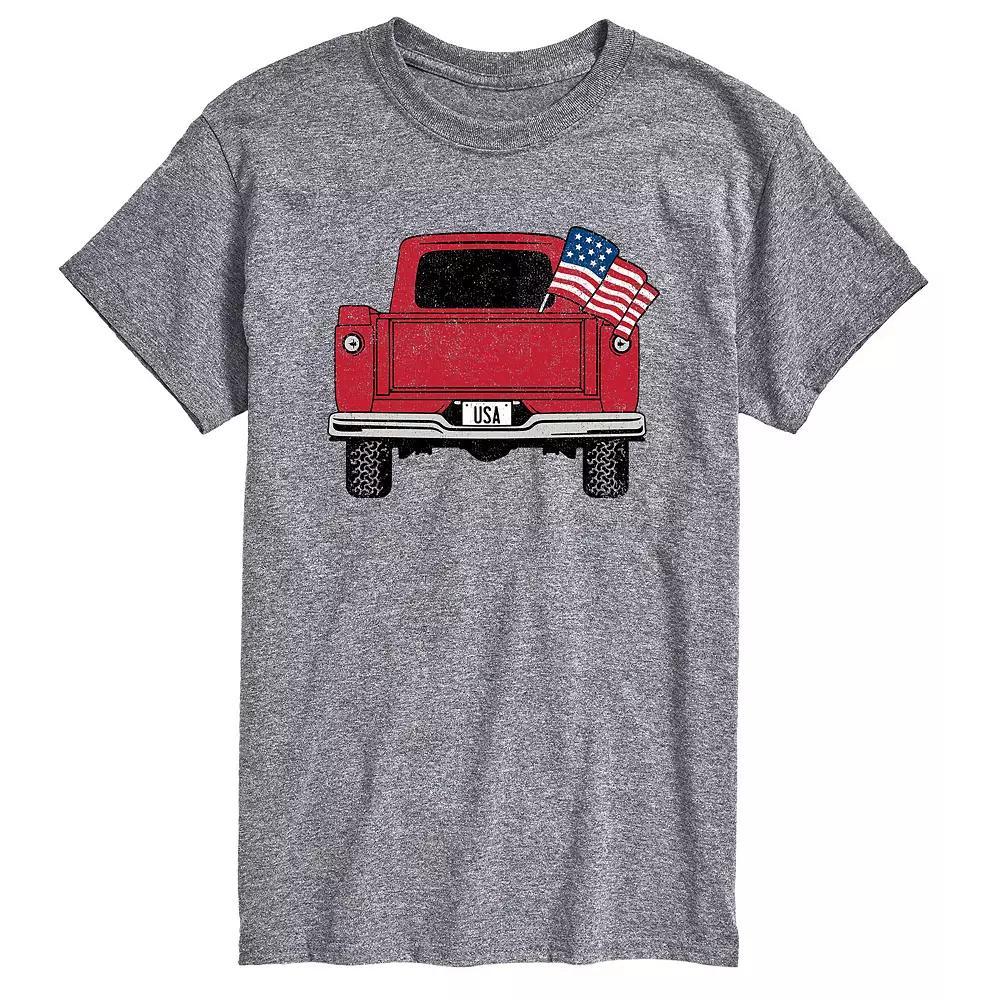 Mens USA Truck Graphic Tee Product Image