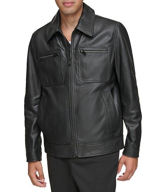 Andrew Marc Sport Halen Leather Jacket Product Image