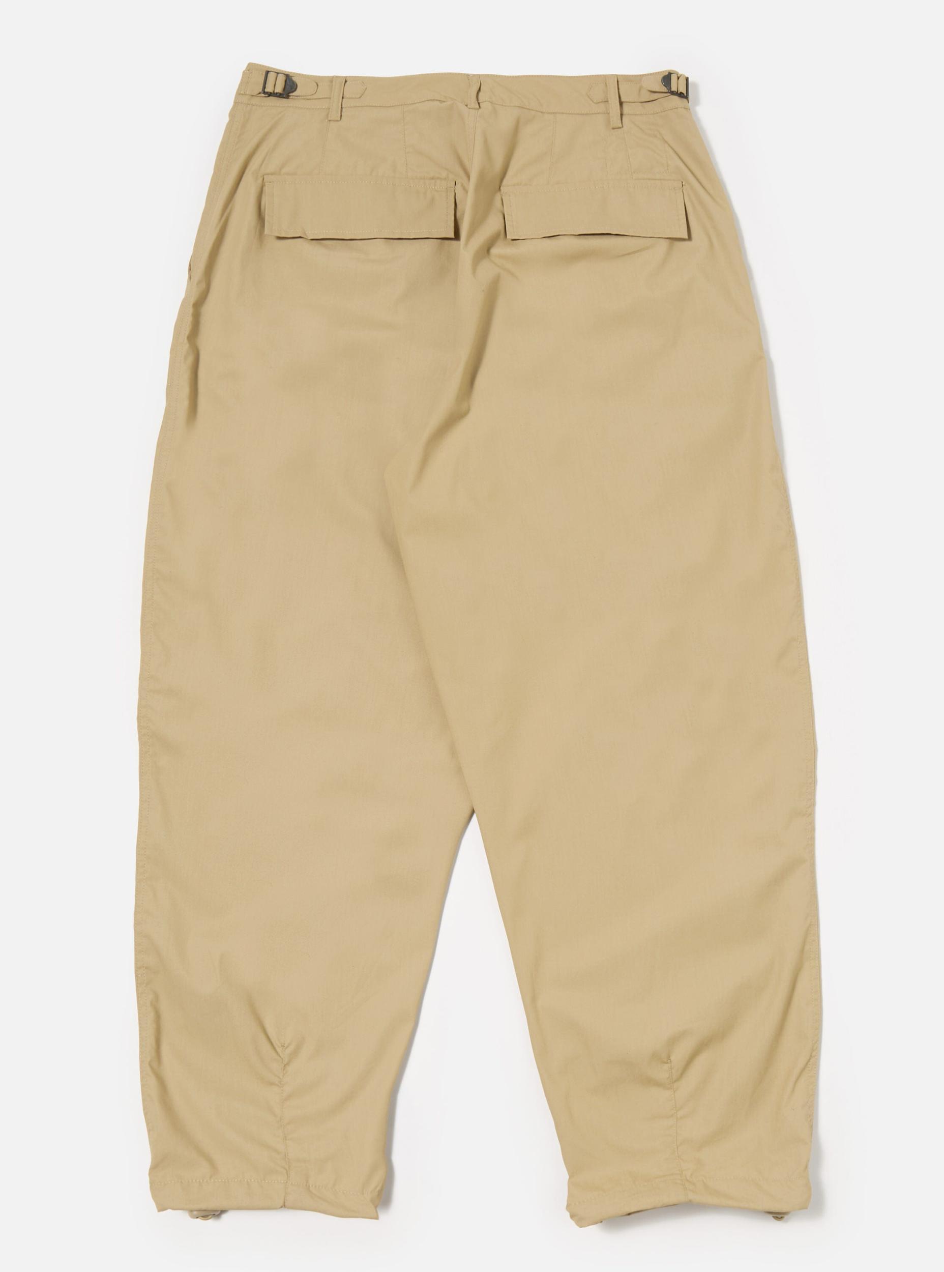 Sand Recycled Polytech Loose Pilot Trouser Product Image