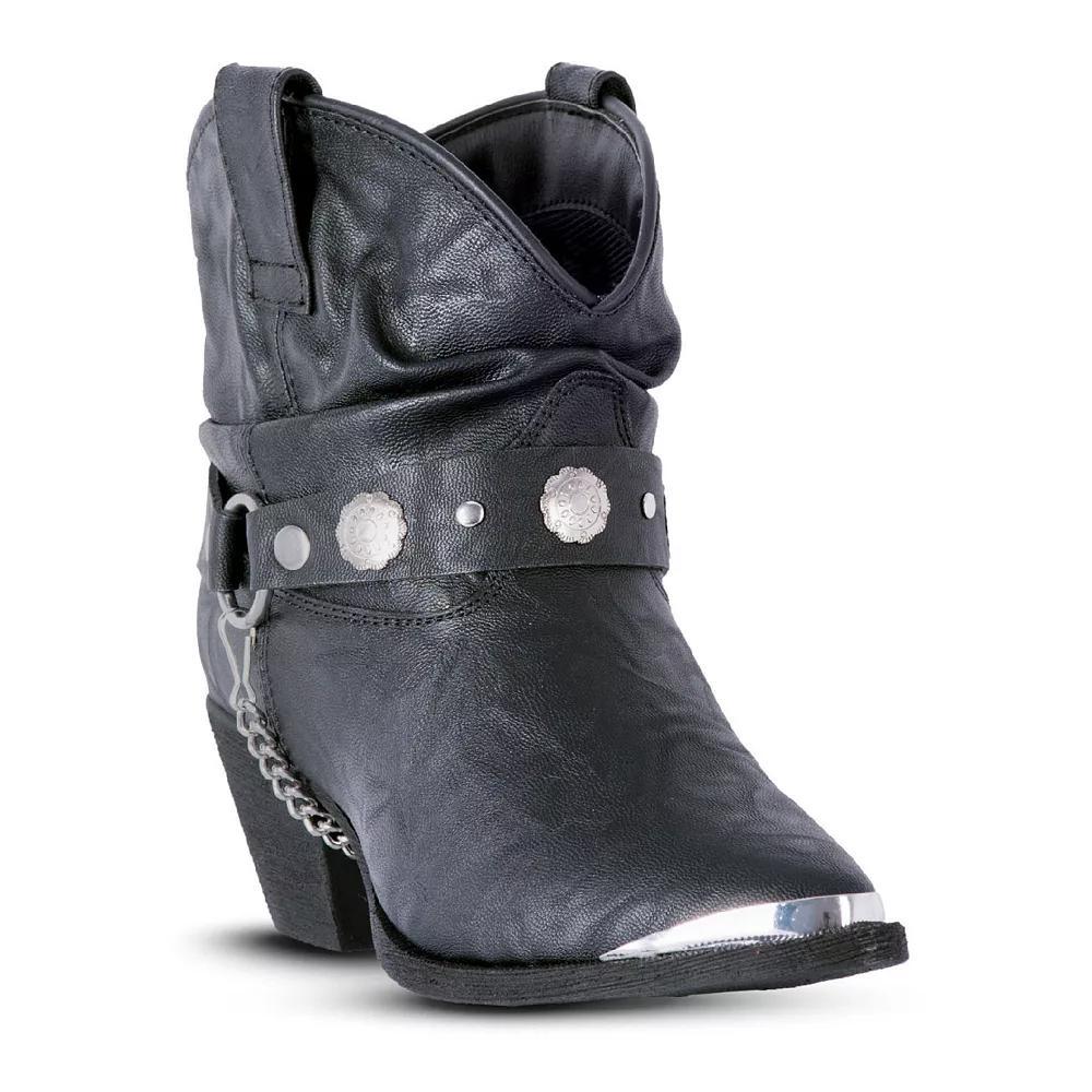 Dingo Fiona Women's Ankle Boots, Size: 6.5, Black Product Image