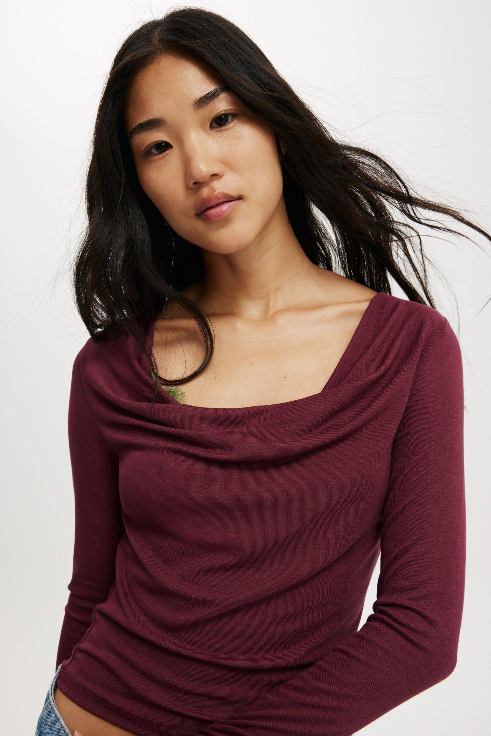 Jordie Cowl Neck Long Sleeve Product Image