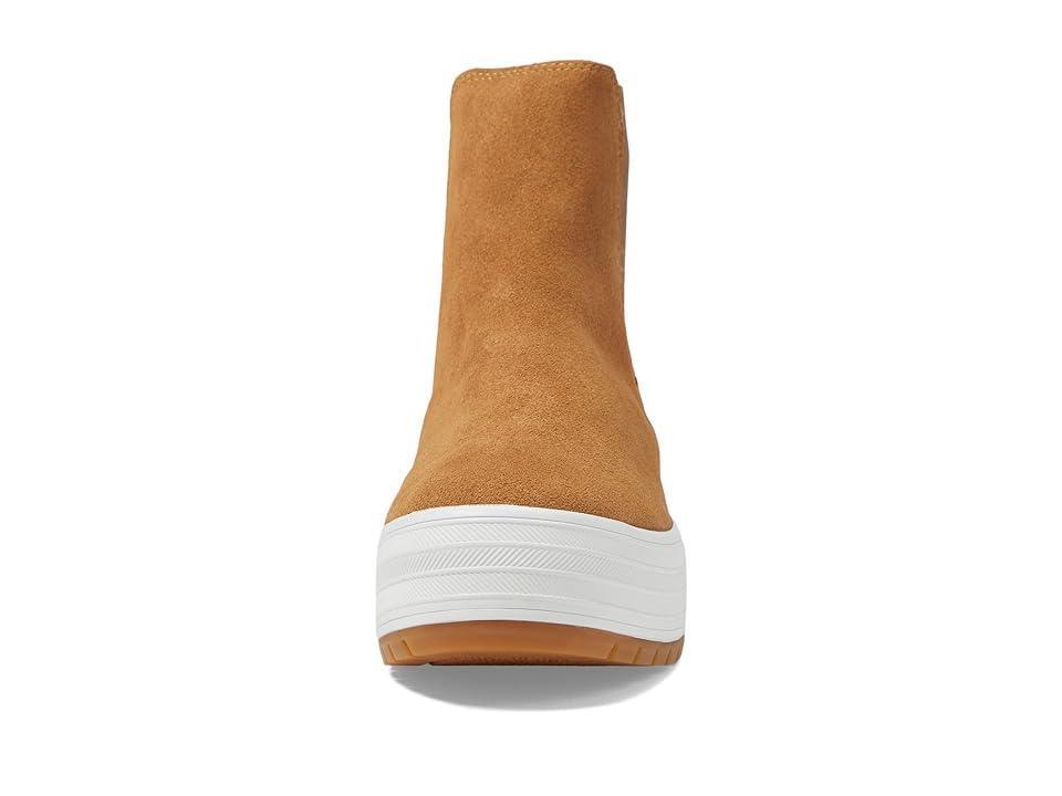Keds The Platform Chelsea Lug Suede) Women's Boots Product Image