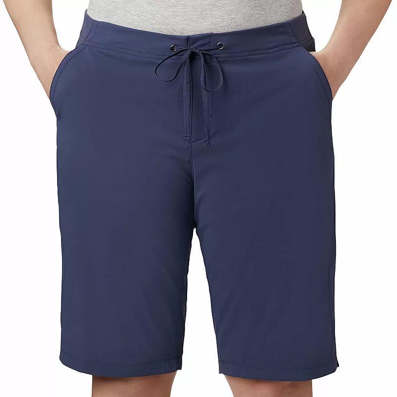 Columbia Womens Anytime Outdoor Long Shorts - Plus Size- Product Image